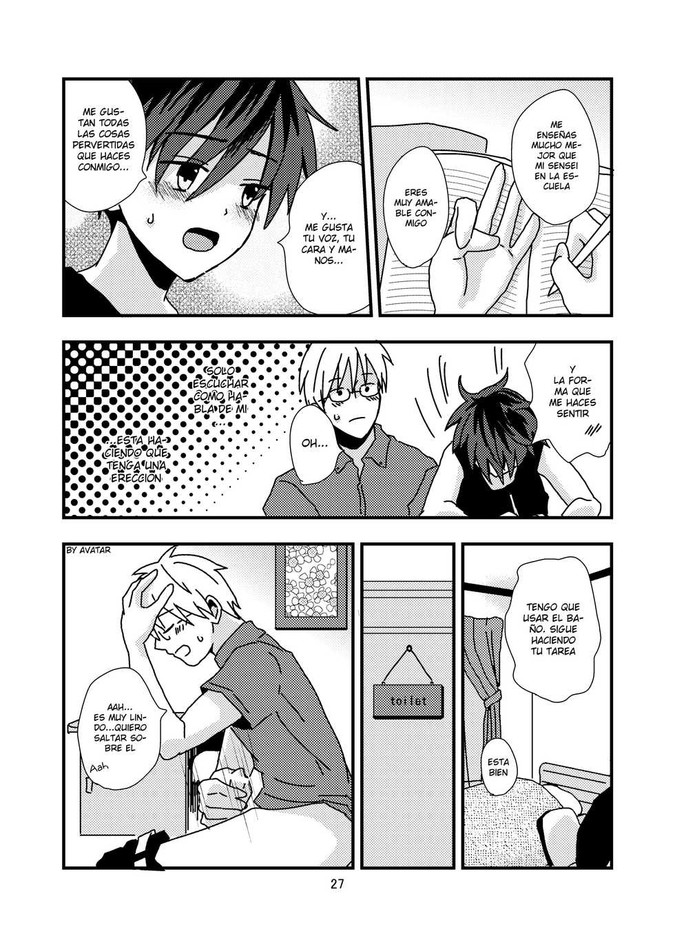 (SUPERKansai19) [Kume (Minakami)] Kimi to Himitsu no Jugyou [Spanish] [Avatar-kun] - Page 27