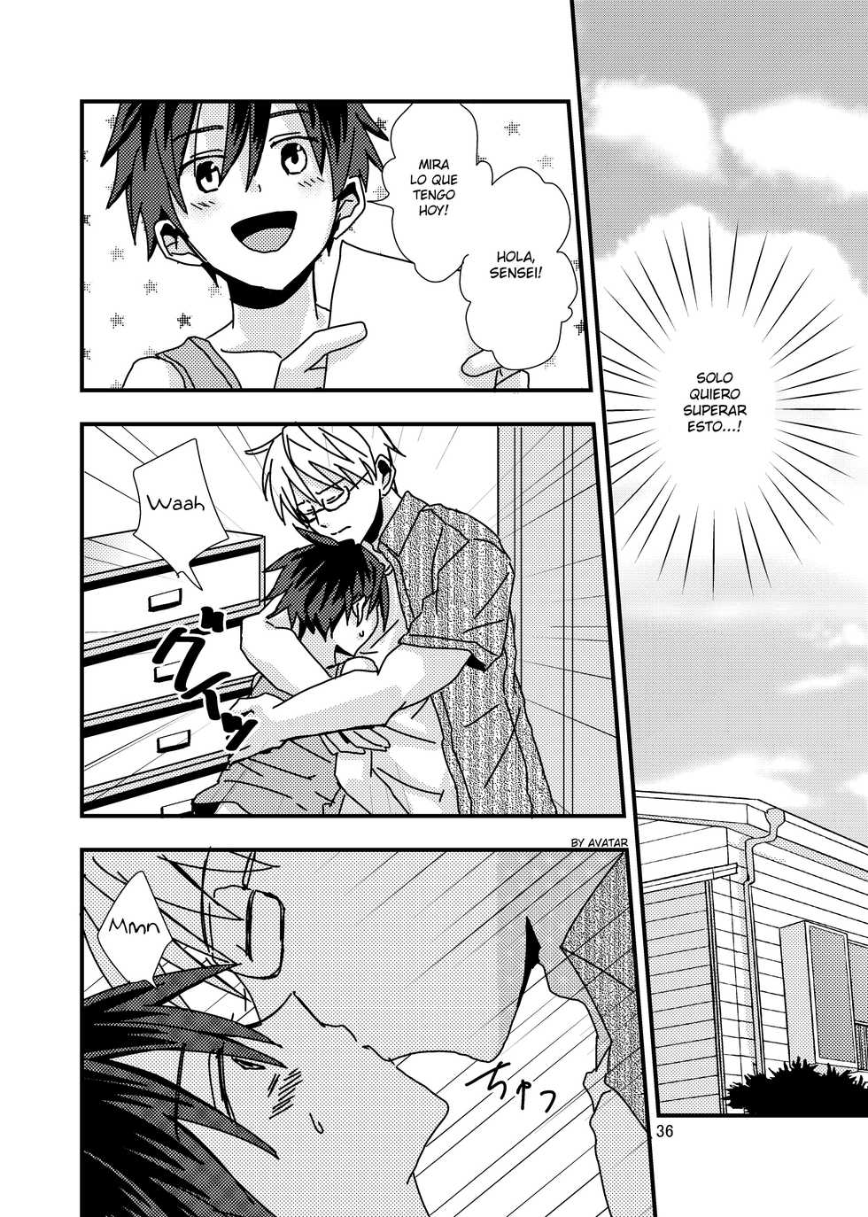 (SUPERKansai19) [Kume (Minakami)] Kimi to Himitsu no Jugyou [Spanish] [Avatar-kun] - Page 36