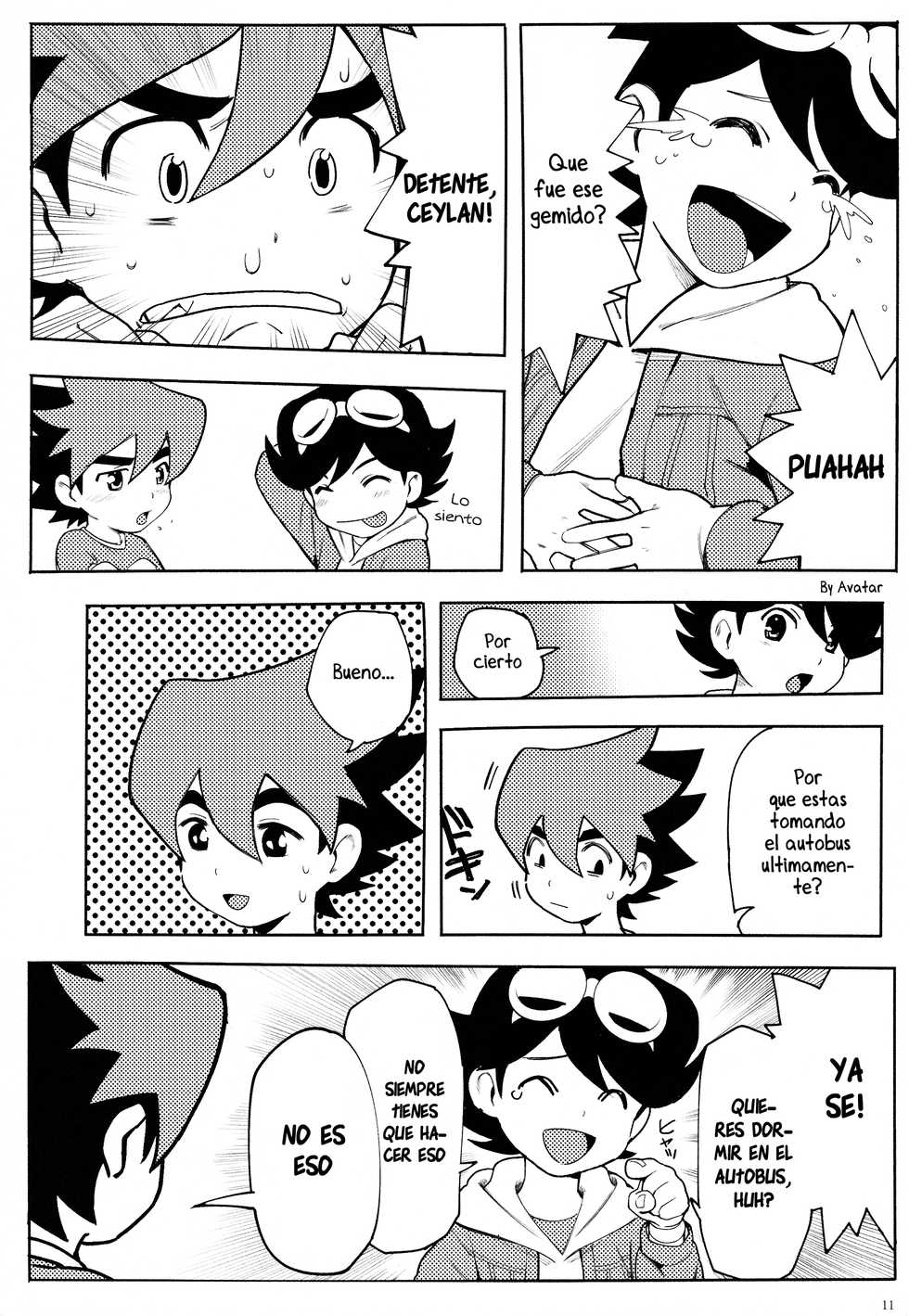 [Nimoya (Nimoyu)] Tenmou Kaikai -Tenkai Knights Guren Nash Tenkai Hon- (Tenkai Knights) [Spanish] [Avatar-kun] [2015-03-15] - Page 10