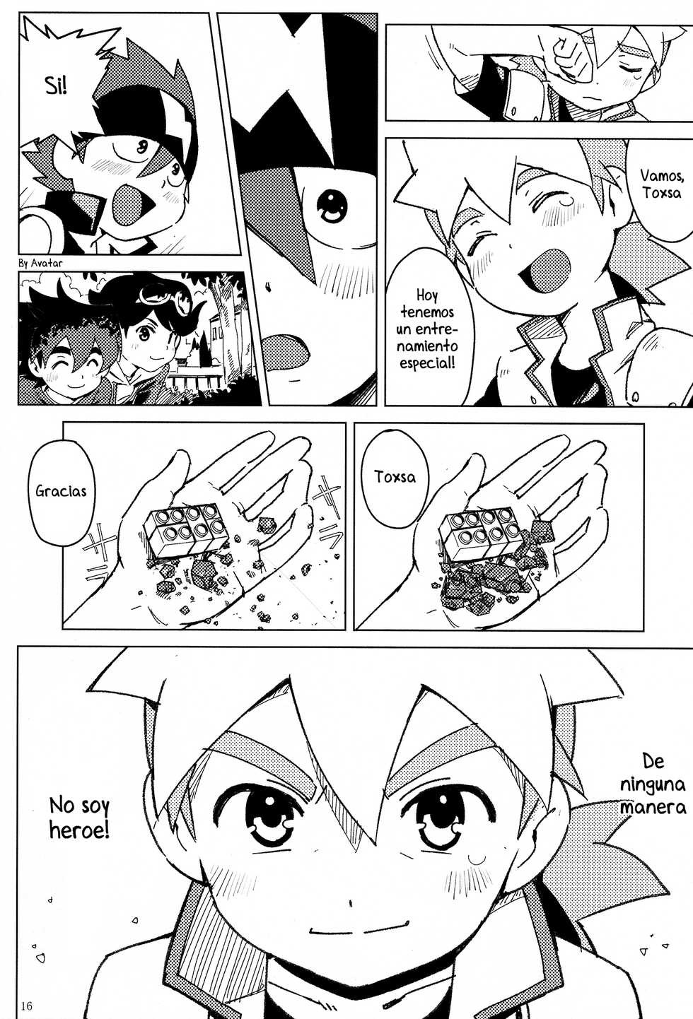 [Nimoya (Nimoyu)] Tenmou Kaikai -Tenkai Knights Chooki Mason Tenkai Hon- (Tenkai Knights) [Spanish] [Avatar-kun] [2015-03-15] - Page 15