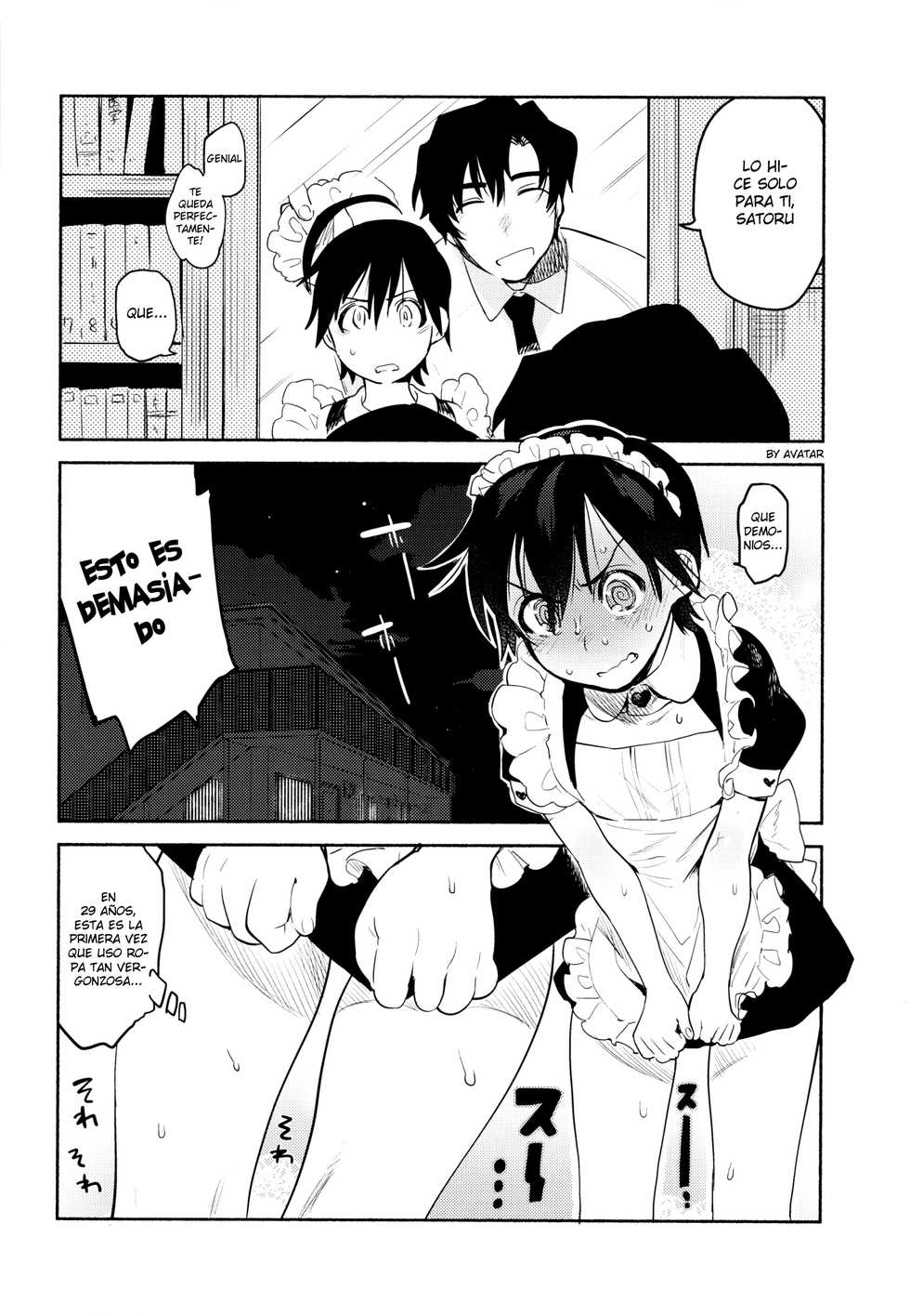 (SUPER25) [Sugahouse (Sugayama)] Moshimo no Boku-tachi (Boku dake ga Inai Machi) [Spanish] [Avatar-kun] - Page 17