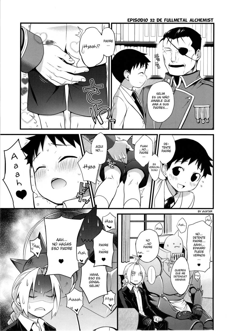 (Shota Scratch SP4) [Yabure Kabure (Agemon)] Itareritsuku Seri (Fullmetal Alchemist) [Spanish] [Avatar-kun] - Page 11