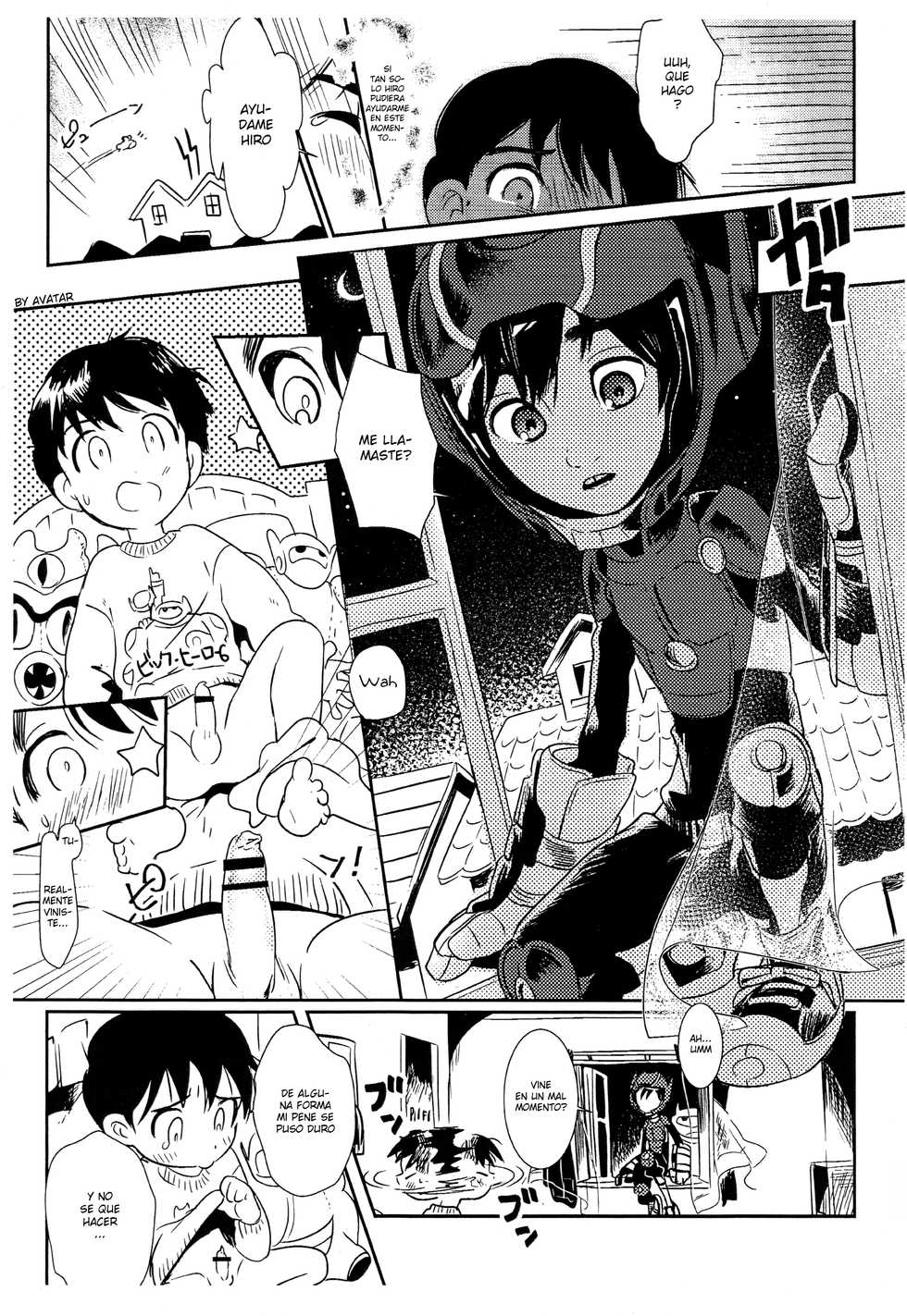 (Shota Scratch SP4) [SGPT (Shiogochi)] Onegai Hiro (Big Hero 6) [Spanish] [Avatar-kun] - Page 2