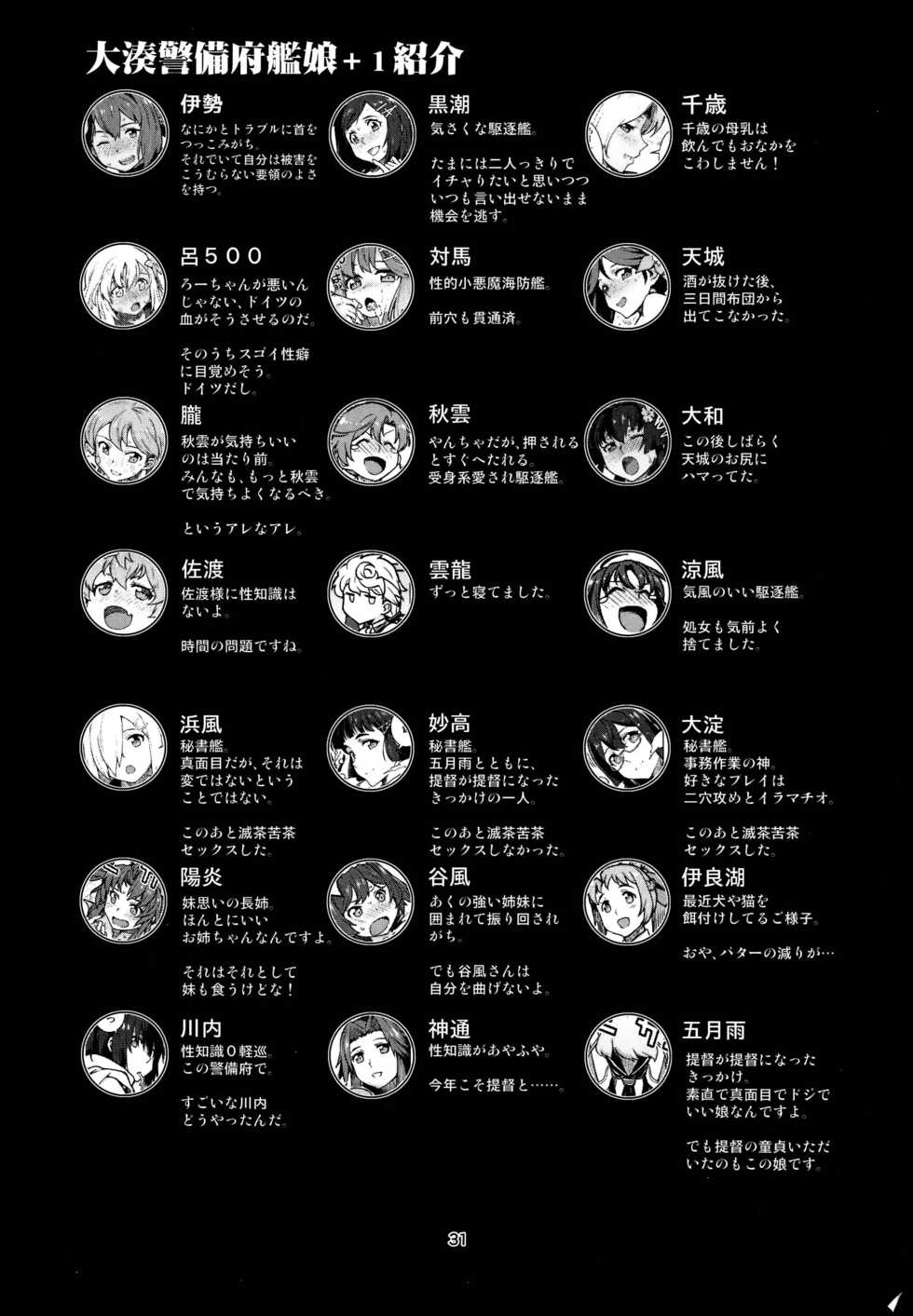 (C95) [Chotto Dake Aruyo. (Takemura Sesshu)] Toshinokure - Ring Out the Old, Ring in the New (Kantai Collection -KanColle-) [Chinese] [鸽鹉LowB与变态社畜今天加班了吗我这本马上翻交流平台汉化组] - Page 34