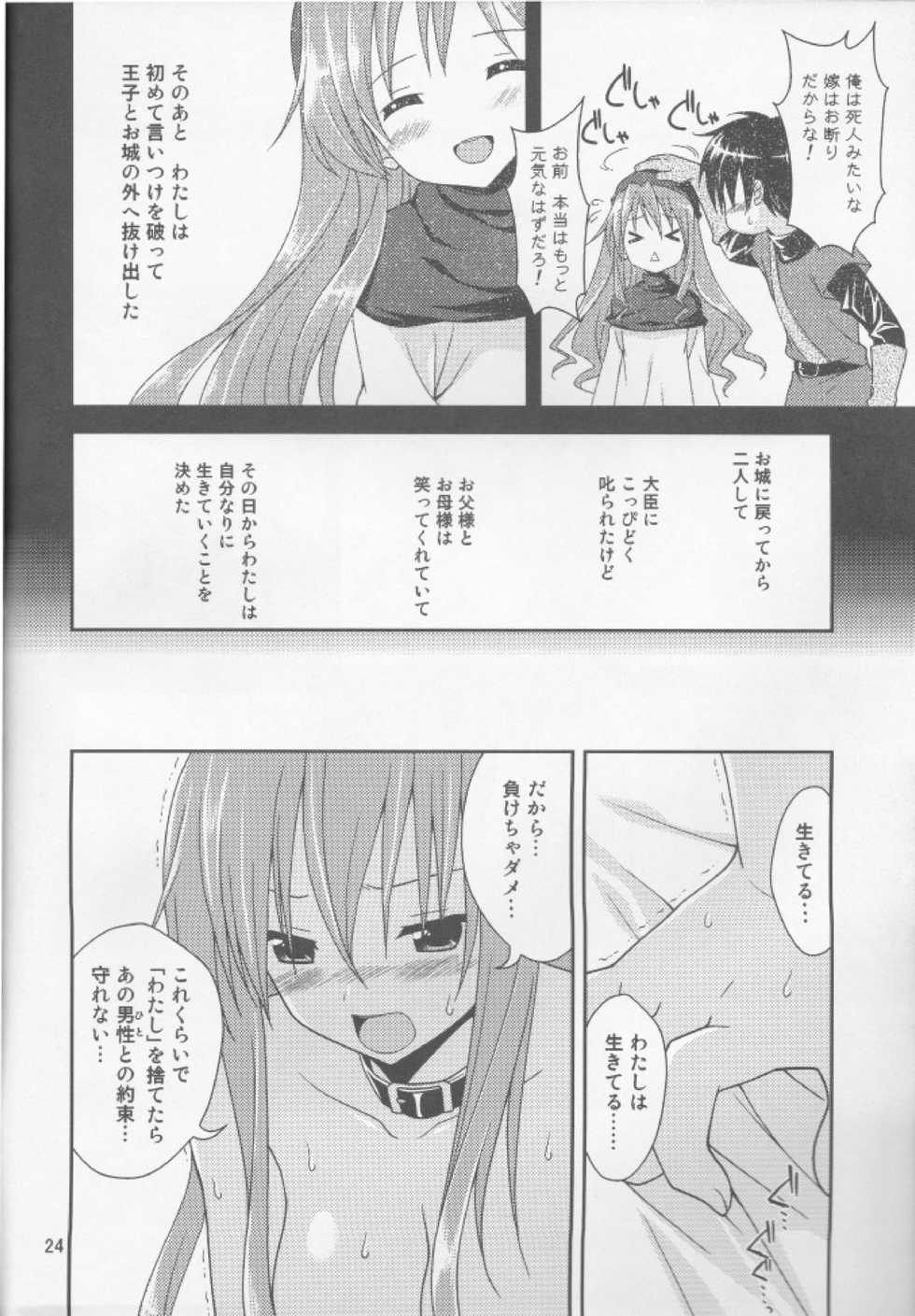 (COMIC1☆4) [Sorairo March (Narusawa Sora)] & Stateless Girl (Dragon Quest II) - Page 23