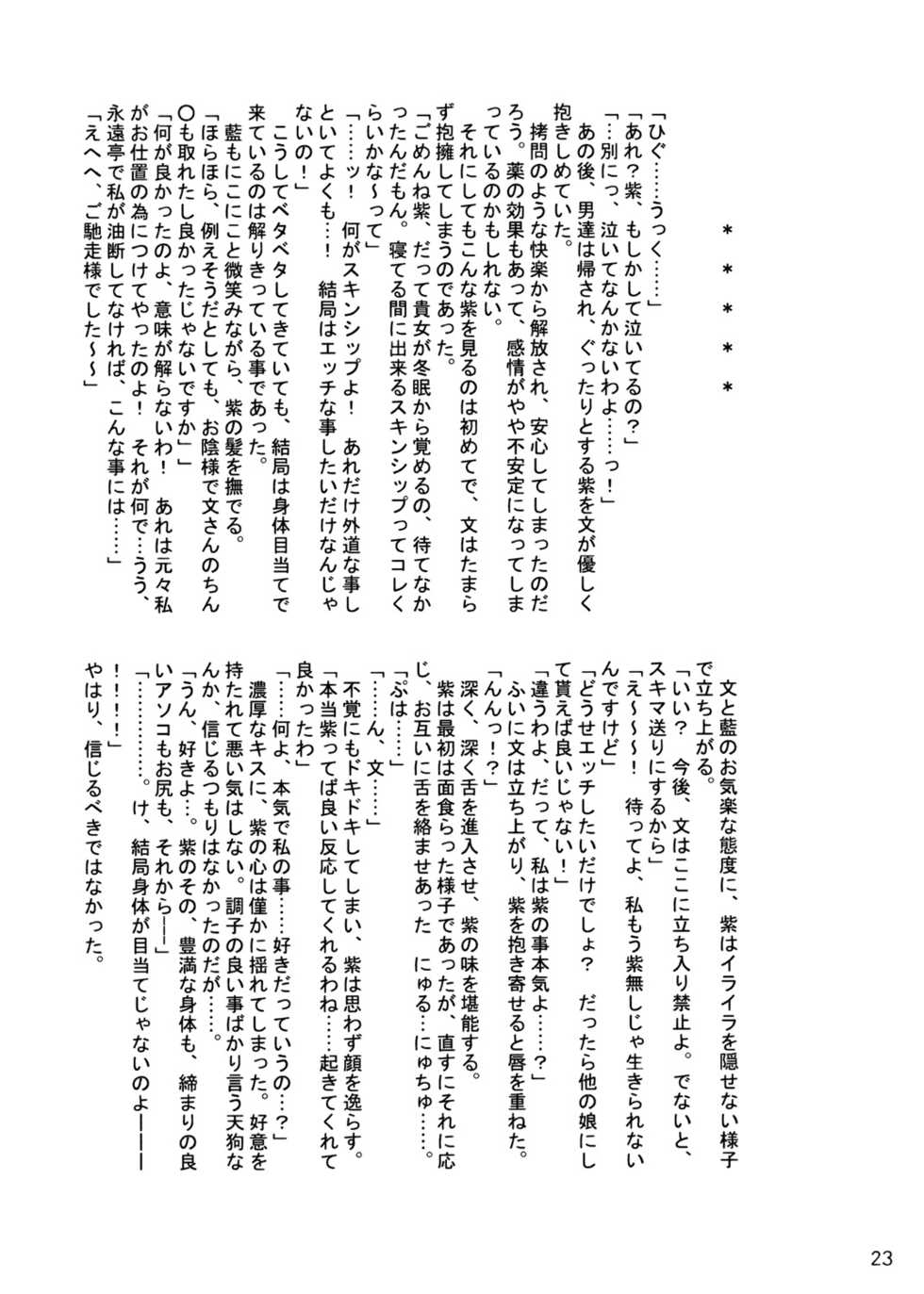 [Shounen Byoukan] Kyoukai Yuugi Shiki no san ～Murasaki sama Toumin Naka～ - Page 22