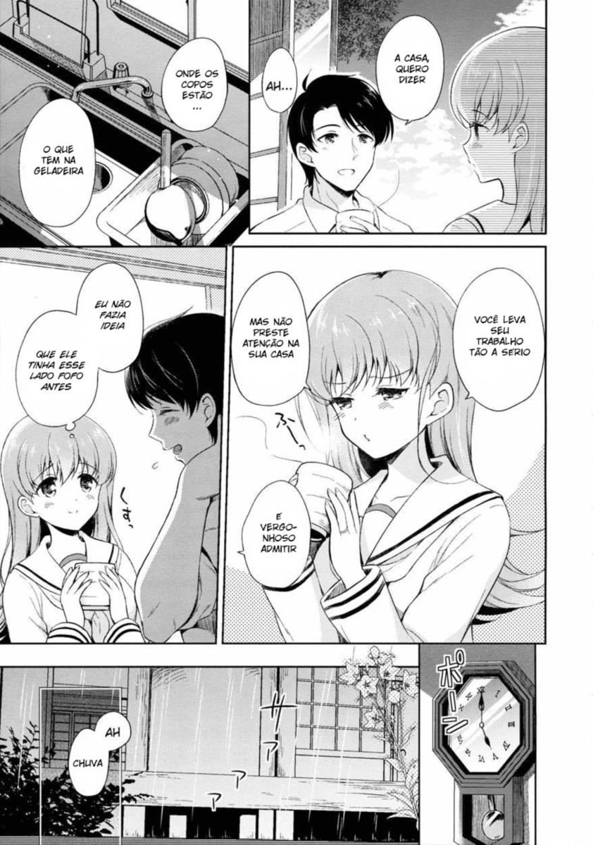 (C88) [Panda ga Ippiki. (Komizu Miko)] Watashi no Sukina Hito | MEU AMADO ALMIRANTE (Kantai Collection -KanColle-) [Portuguese-BR] - Page 9