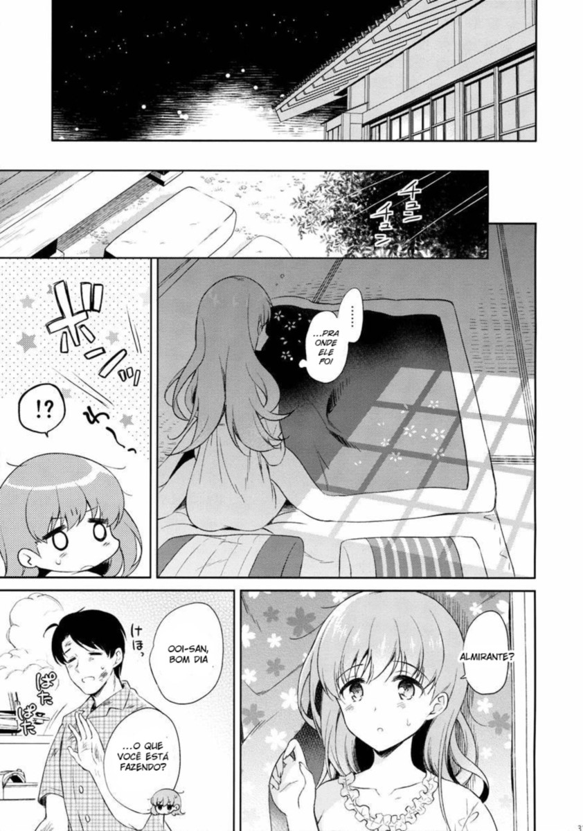 (C88) [Panda ga Ippiki. (Komizu Miko)] Watashi no Sukina Hito | MEU AMADO ALMIRANTE (Kantai Collection -KanColle-) [Portuguese-BR] - Page 31