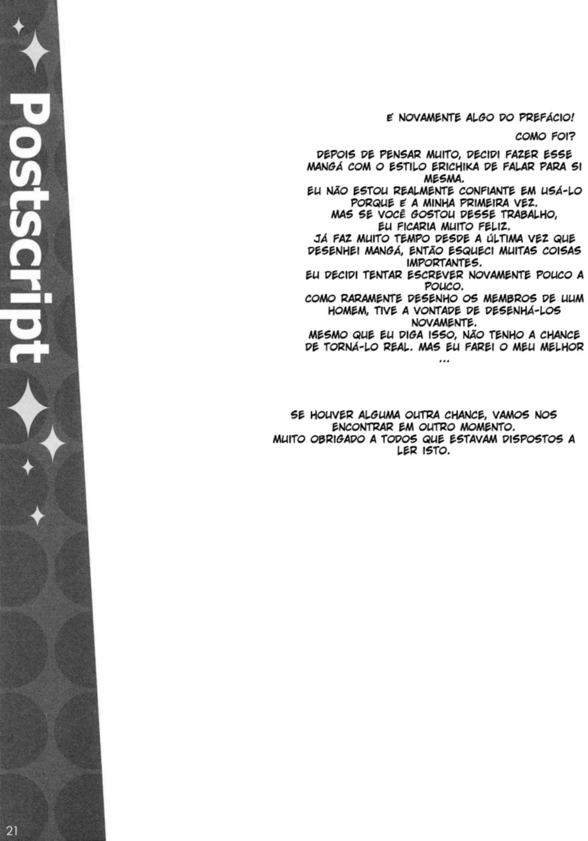 (C86) [WIREFRAME (Yuuki Hagure)] Erichi no Tobira (Love Live!) [Portuguese-BR] - Page 20