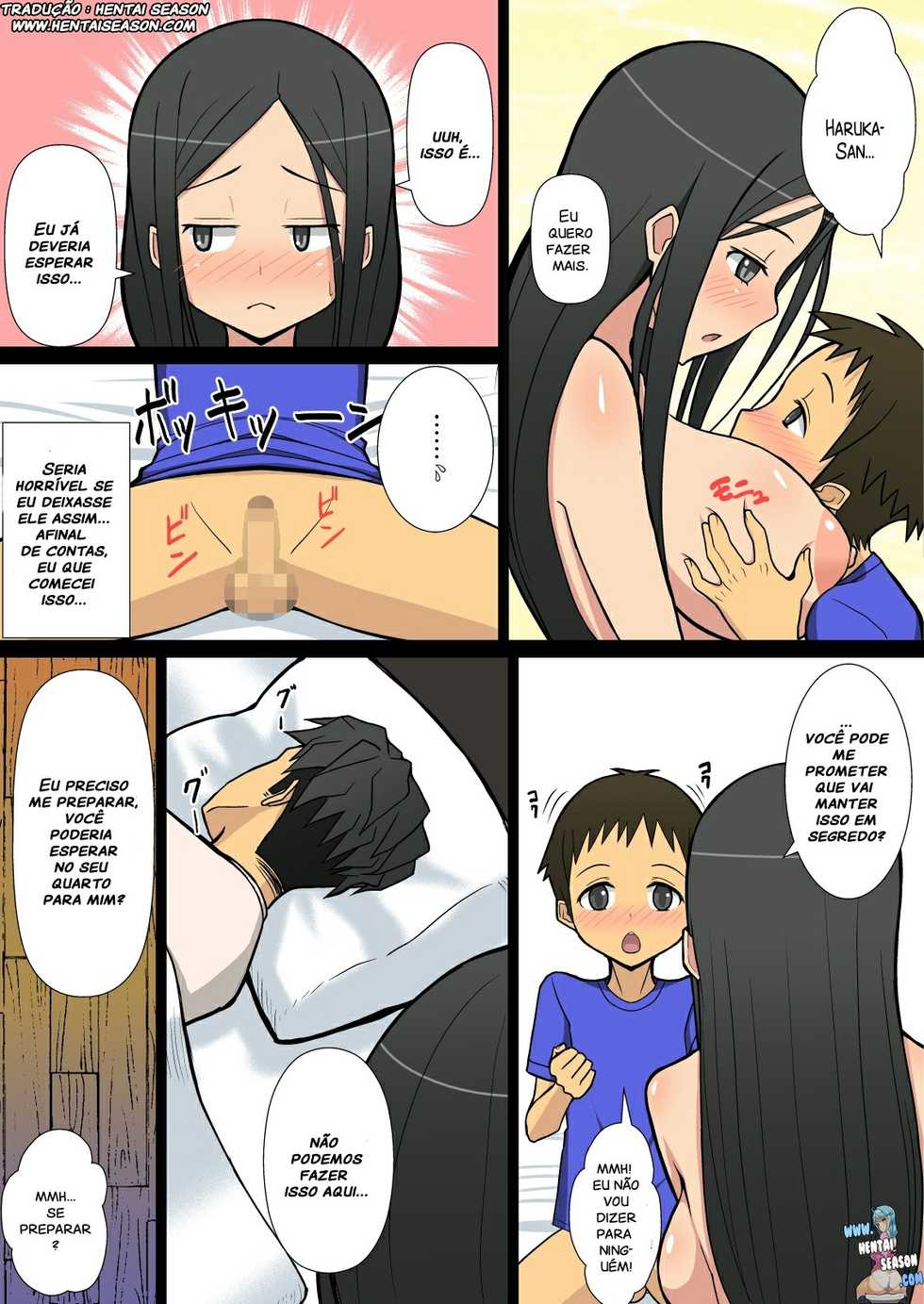 [Harapeko Teishoku (Sueyuu)] Noriaki-kun to Haruka-san [Portuguese-BR] [Hentai Season] - Page 29