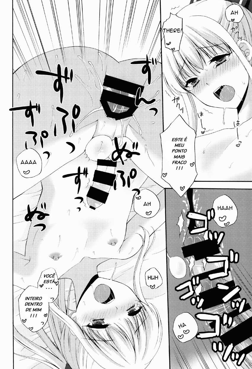 (C86) [Honey Bunny (Kohachi)] Jyosou shita Shinyuu ga Rea-Juu o Kyouyou Shite Kurundaga. [Portuguese-BR] [LIANEF] - Page 18