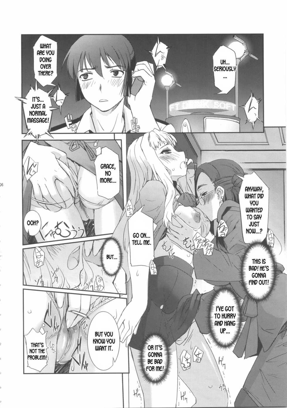 (C74) [G-Power! (SASAYUKi)] Futanari no F wa, Frontier no F (Macross Frontier) [English] [desudesu] - Page 7