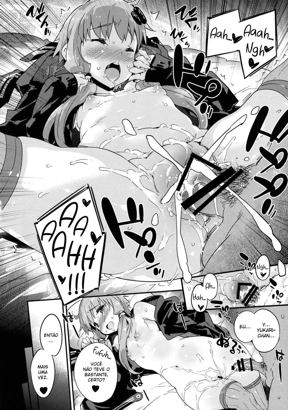 (C89) [Dr.VERMILION (Petenshi)] Voice Eroid + Sex Yuzuki Yukari (VOCALOID) [Portuguese-BR] [Rai Staz] - Page 21