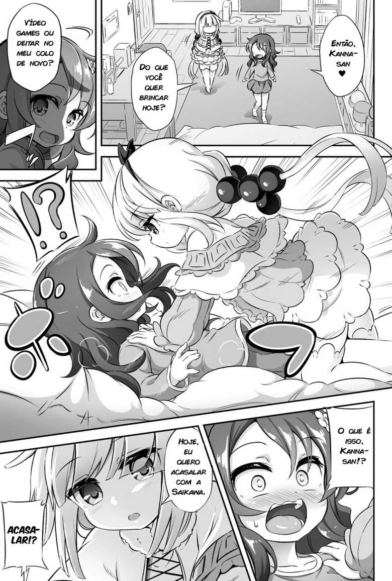 [Achromic (Musouduki)] Loli & Futa Vol. 12 (Kobayashi-san-chi no Maid Dragon) [Portuguese-BR] [Digital] - Page 4