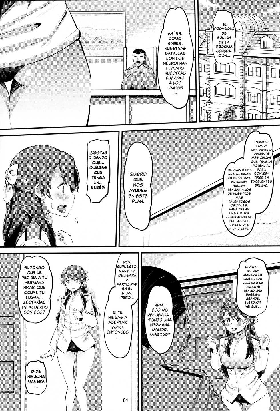 (C91) [AMP (Norakuro Nero)] 502 Haramase Butai | Impregnación del Ala de Combate 502 (Brave Witches)  [Spanish] [NicoNiiScans] - Page 4