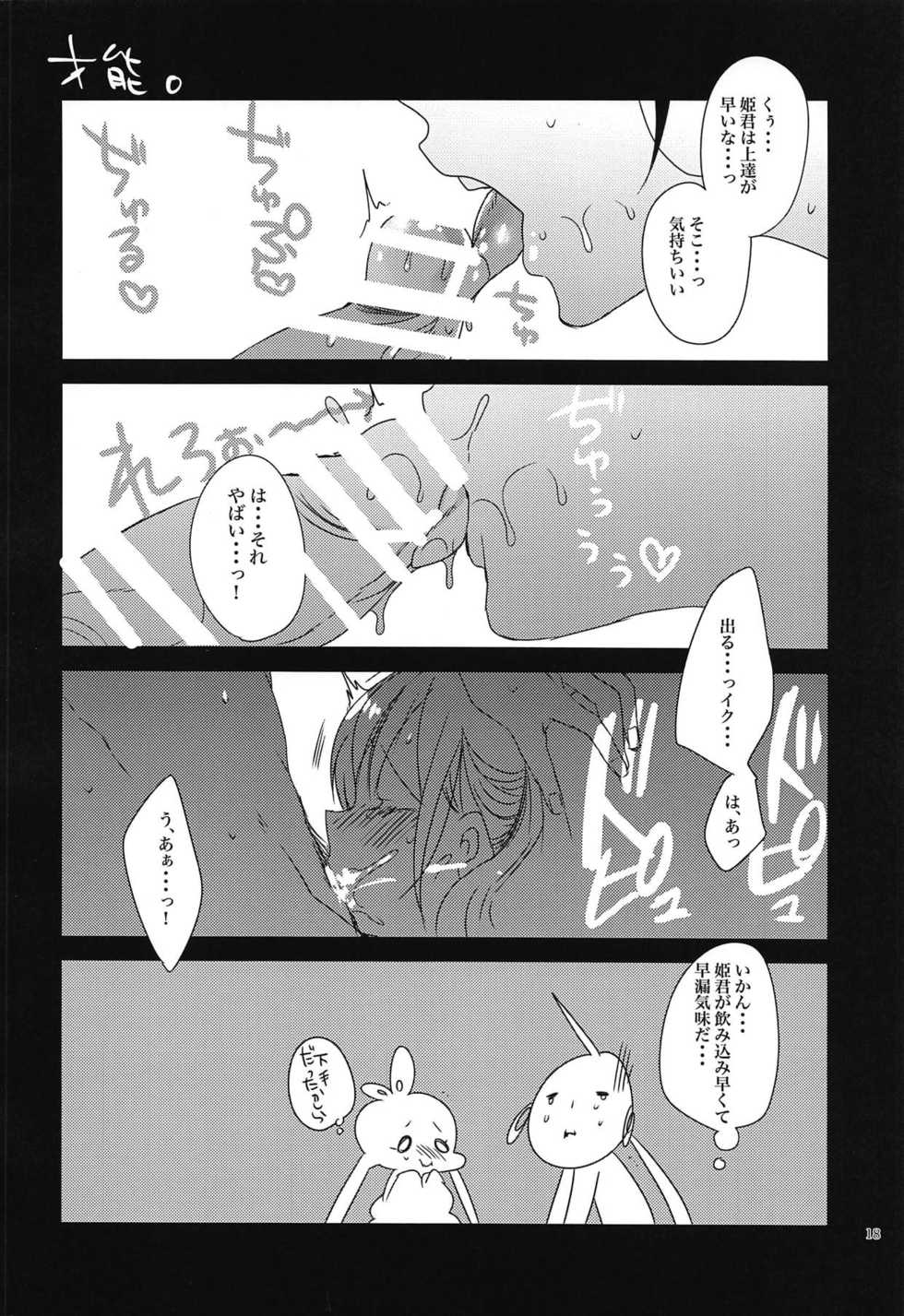 (C94) [Mamedaifukuya (Mameko)] Himegimi wa Koyoi mo Ou-sama to (Magi: The Labyrinth of Magic) - Page 17