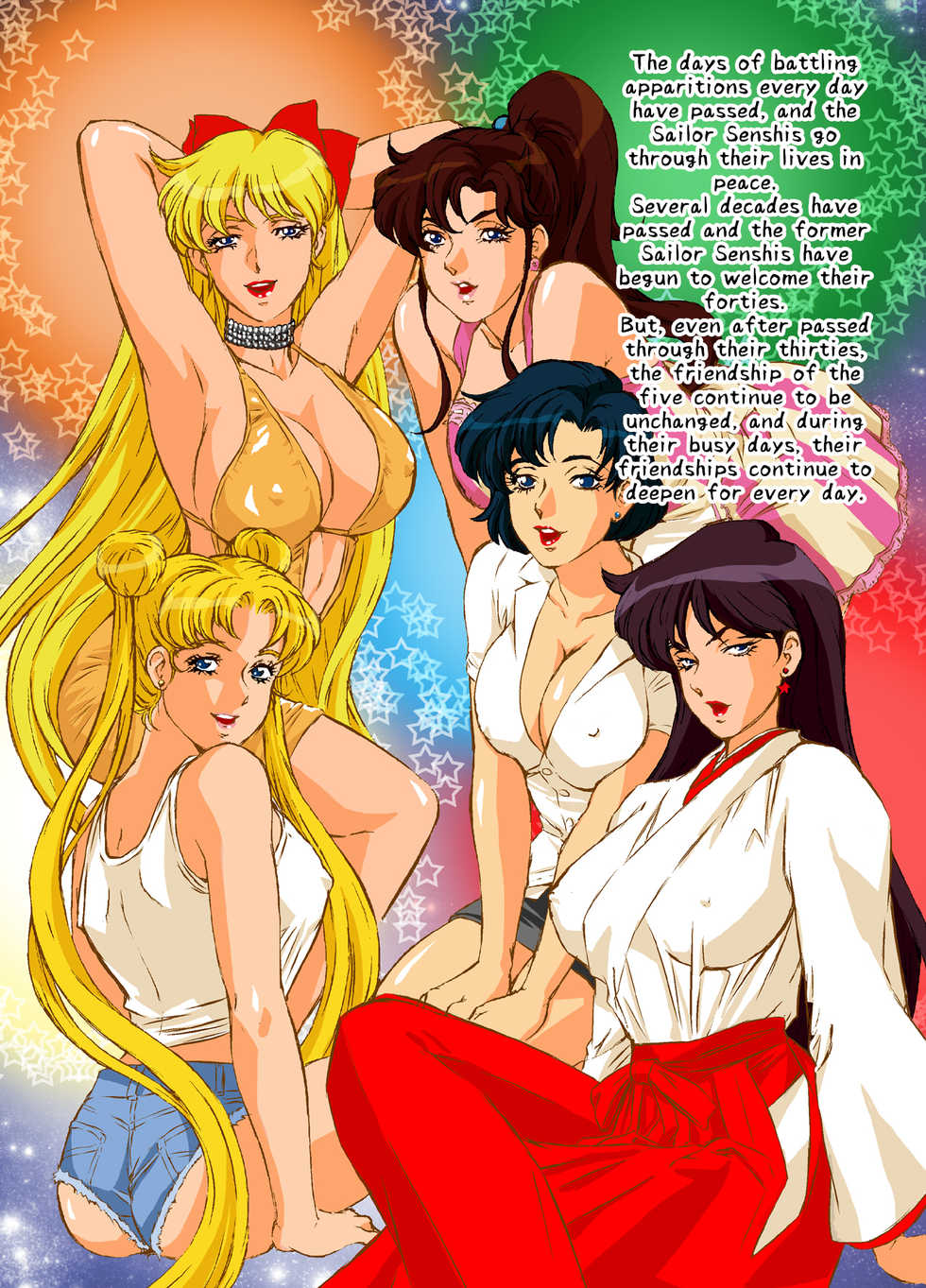 [Rippadou (Liveis Watanabe)] Bimajo Senshi | Middle Aged Beauties Sailor Senshis (Bishoujo Senshi Sailor Moon) [English] [q91] - Page 2