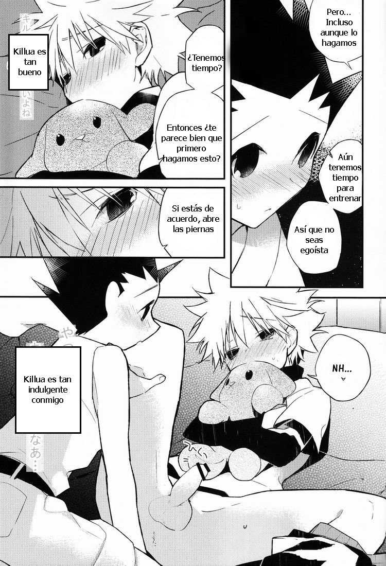 [Shippuudotou (Tsune Yoshi)] Kyou ga Owaru Tokini (Hunter X Hunter) [Spanish] - Page 12