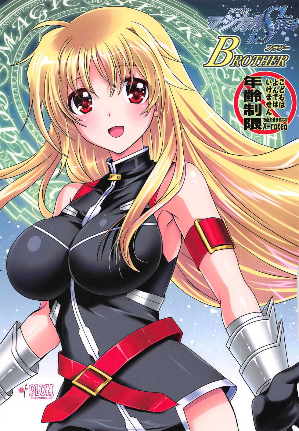 (SC2019 Spring) [PLUM (Kanna)] Mahou Shoujo Magical SEED BROTHER (Mahou Shoujo Lyrical Nanoha) - Page 1