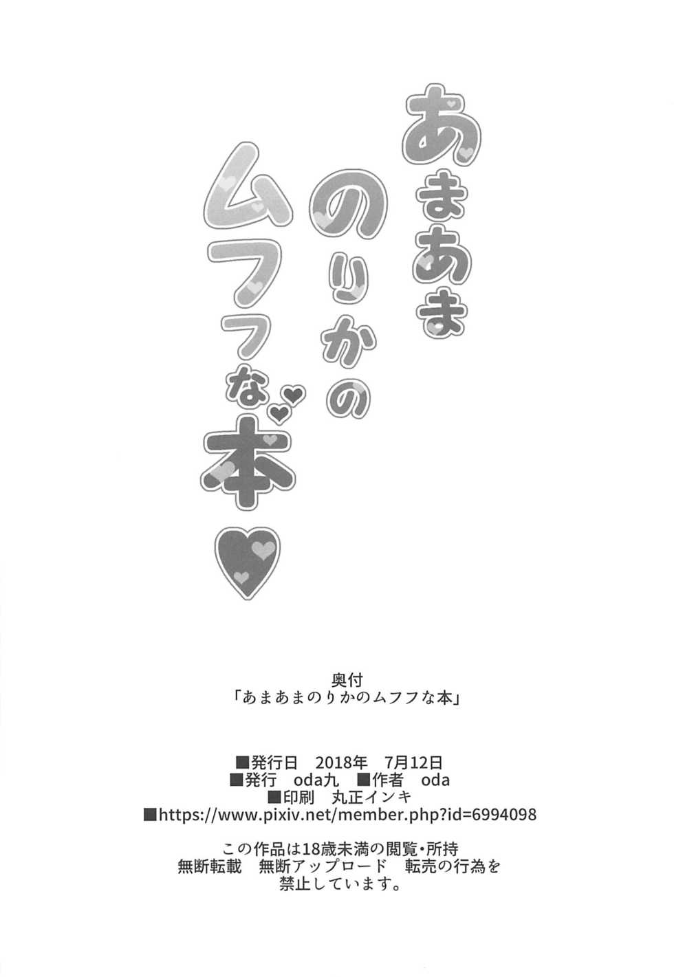 (C94) [odaku (oda)] Amaama Norika no Mufufu na Hon (Inazuma Eleven) [Textless] - Page 25