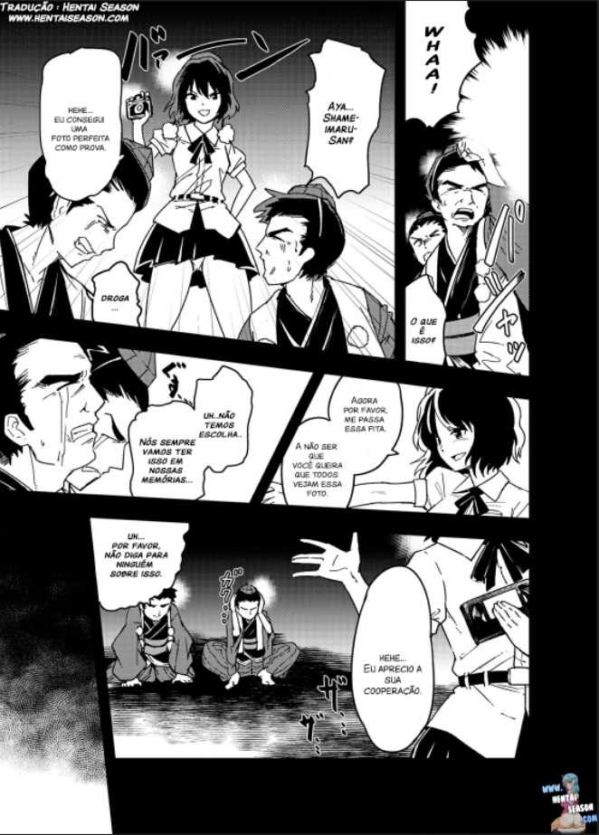 (C89) [Haitokukan (Urin)] Tousatsu! Himekaidou Hatate no Hitori Asobi!! | Secretly filming!! Hatate Himekaidou is playing with herself!! (Touhou Teiten Camera Tousatsu Goudou) (Touhou Project) [Portuguese-BR] [Hentai Season] - Page 11