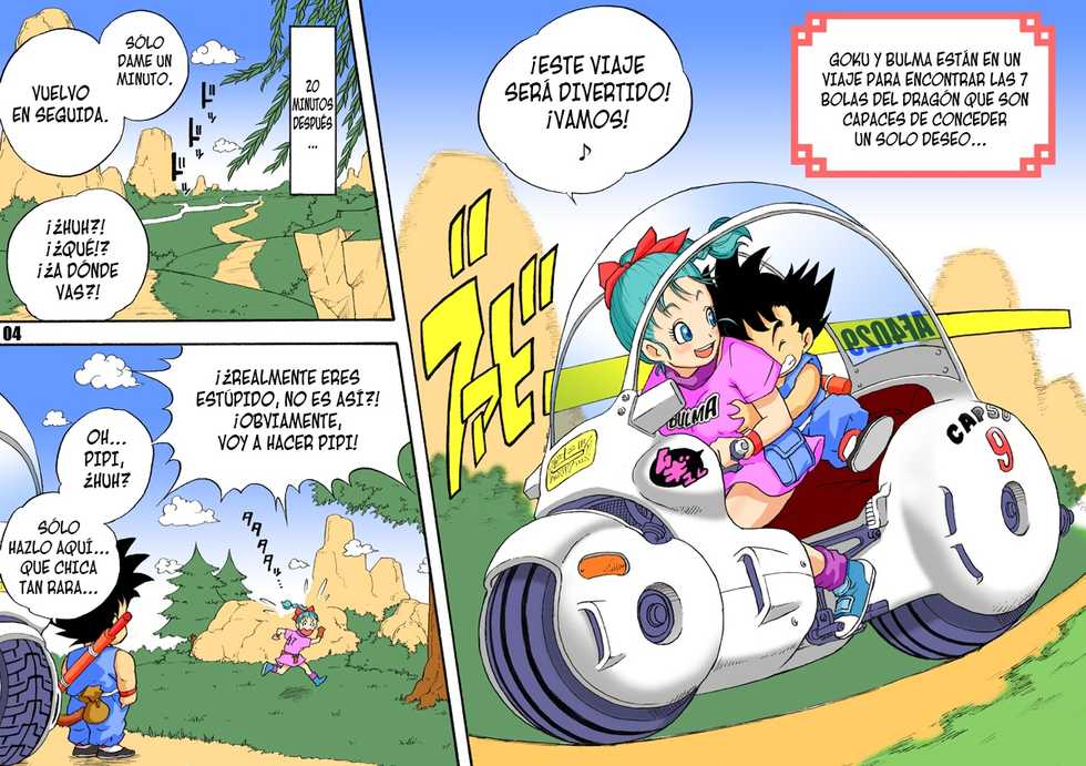 [Dangan Minorz] Danganball Kanzen Mousou Han 01 (Dragon Ball) [Spanish] - Page 4