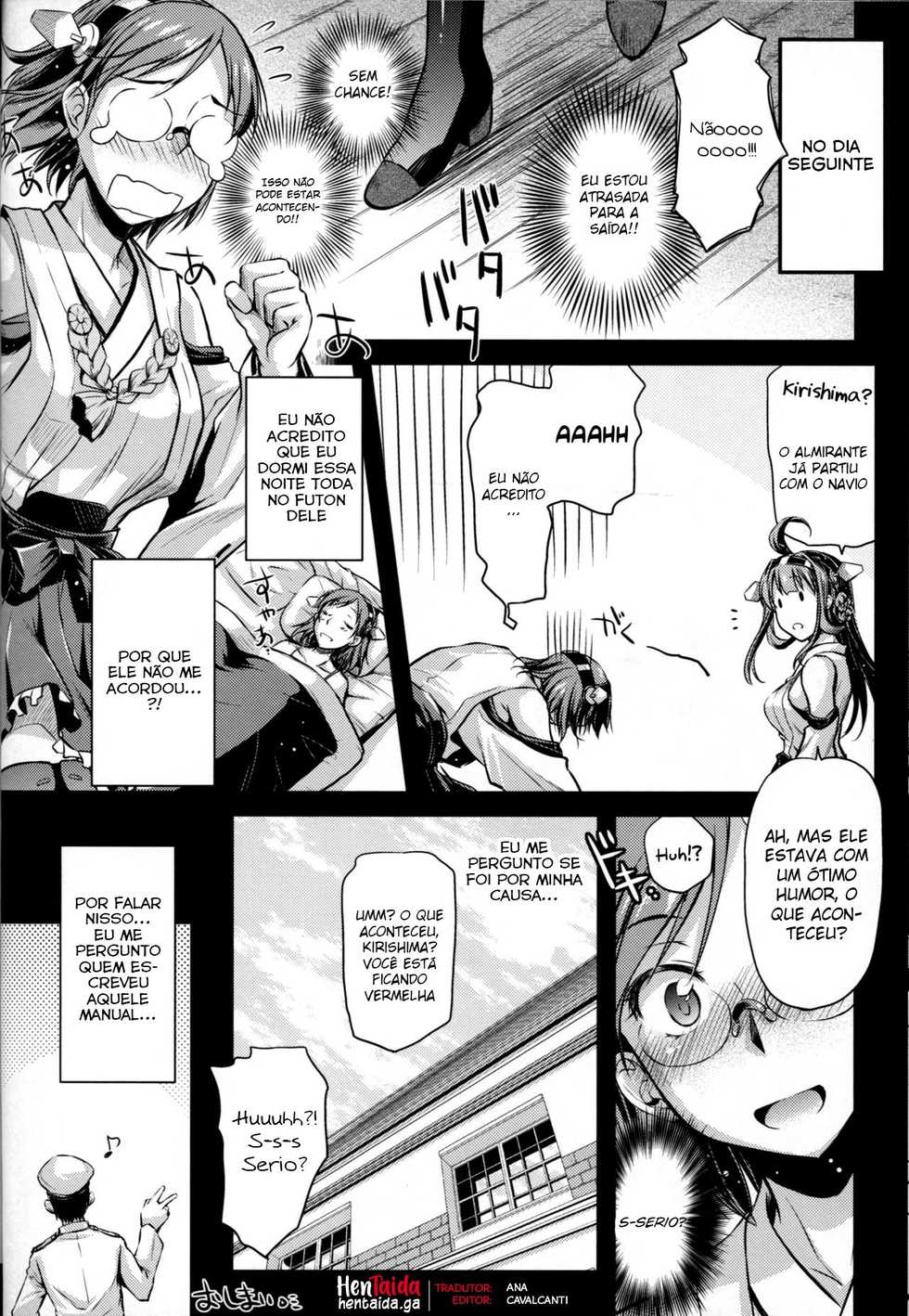 (C87) [Kaiki Nisshoku (Ayano Naoto)] Teitoku Manual (Kantai Collection -KanColle-) [Portuguese-BR] [HenTaida] - Page 23