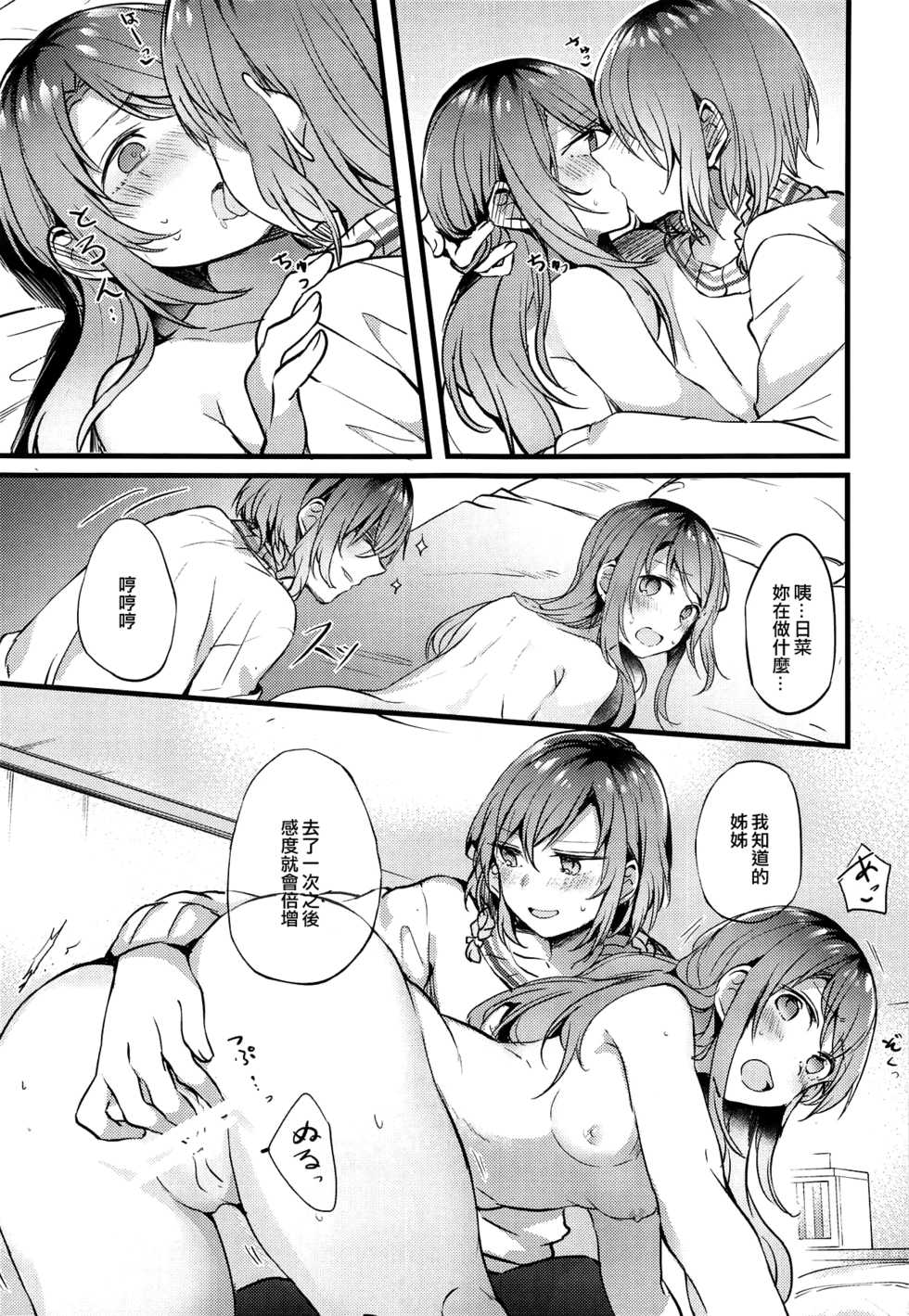 (C95) [Hatakewotagayasudake (Mikanuji)] Imouto ga Inai Kyuujitsu (BanG Dream!) [Chinese] [EZR個人漢化] - Page 12