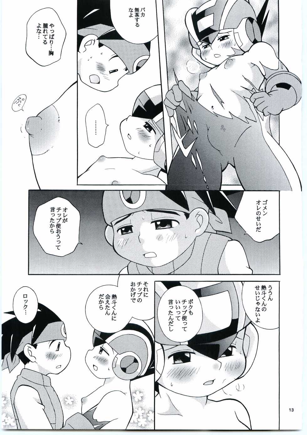 [Haraguro Tenshi (Narukami)] DOLCE LATTE (Rockman.exe) - Page 12