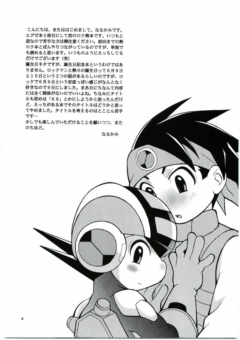 [Haraguro Tenshi (Narukami)] Buon Compleanno! (Rockman.EXE) - Page 3