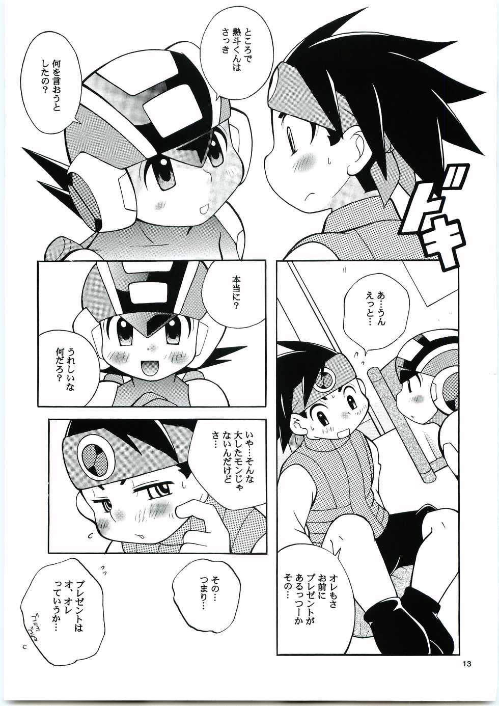 [Haraguro Tenshi (Narukami)] Buon Compleanno! (Rockman.EXE) - Page 12