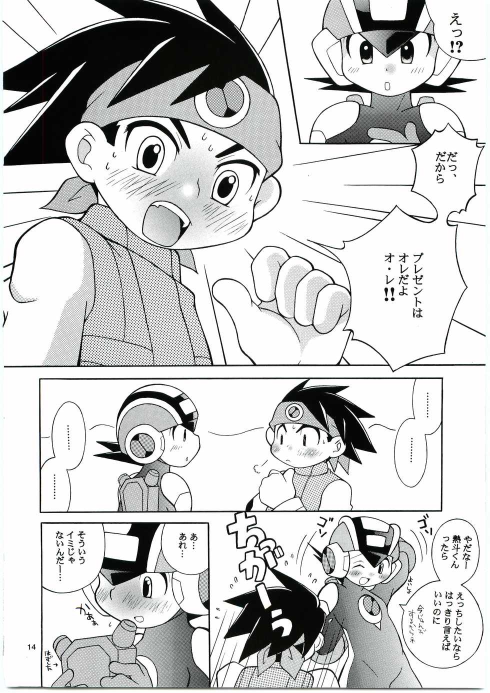 [Haraguro Tenshi (Narukami)] Buon Compleanno! (Rockman.EXE) - Page 13