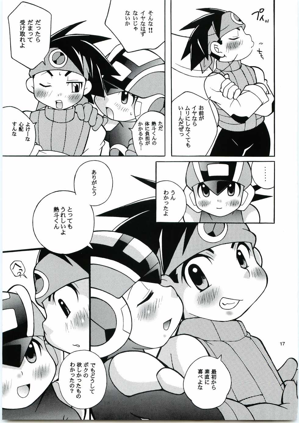 [Haraguro Tenshi (Narukami)] Buon Compleanno! (Rockman.EXE) - Page 16