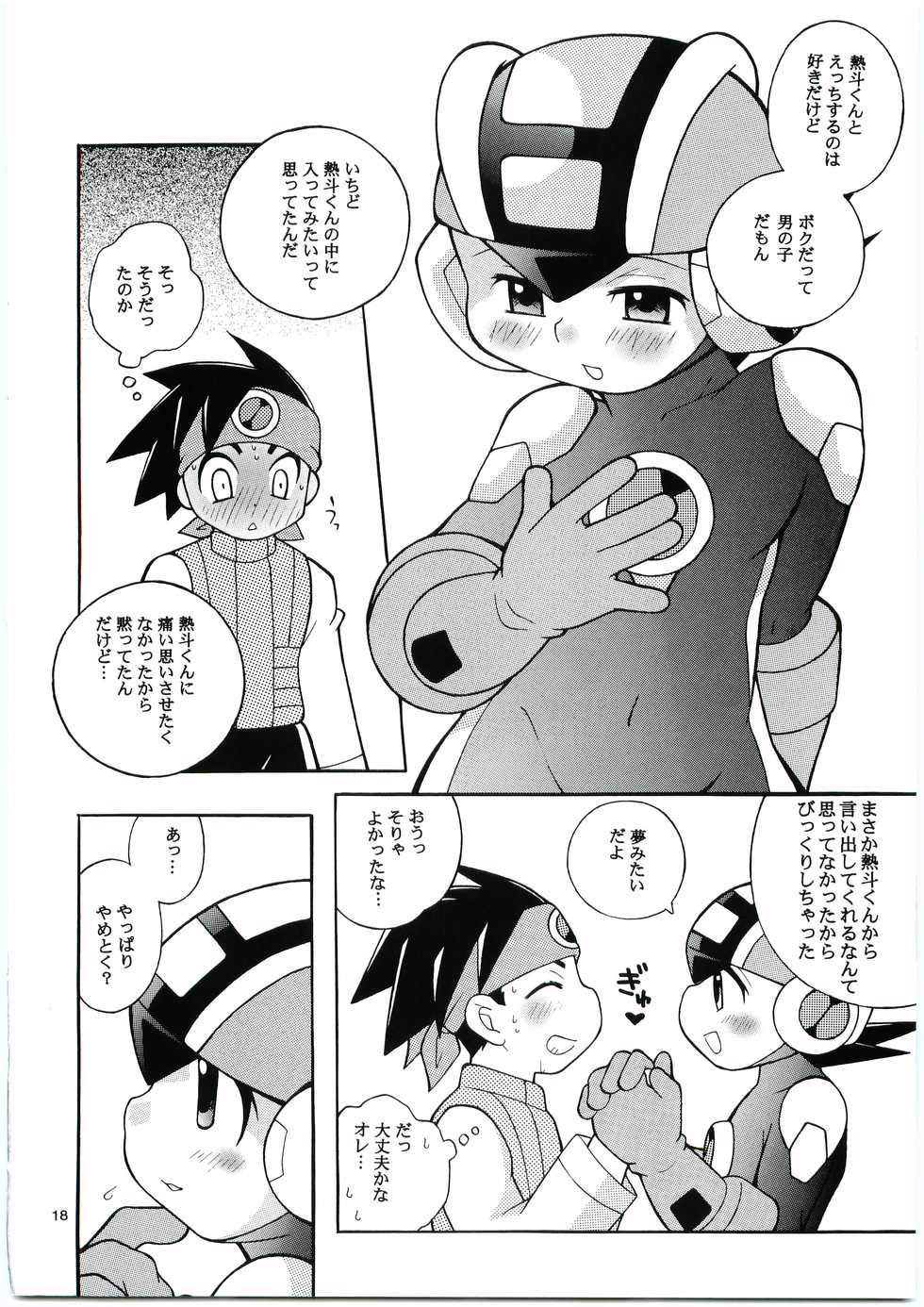 [Haraguro Tenshi (Narukami)] Buon Compleanno! (Rockman.EXE) - Page 17