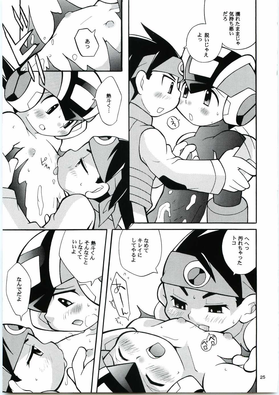 [Haraguro Tenshi (Narukami)] Buon Compleanno! (Rockman.EXE) - Page 24