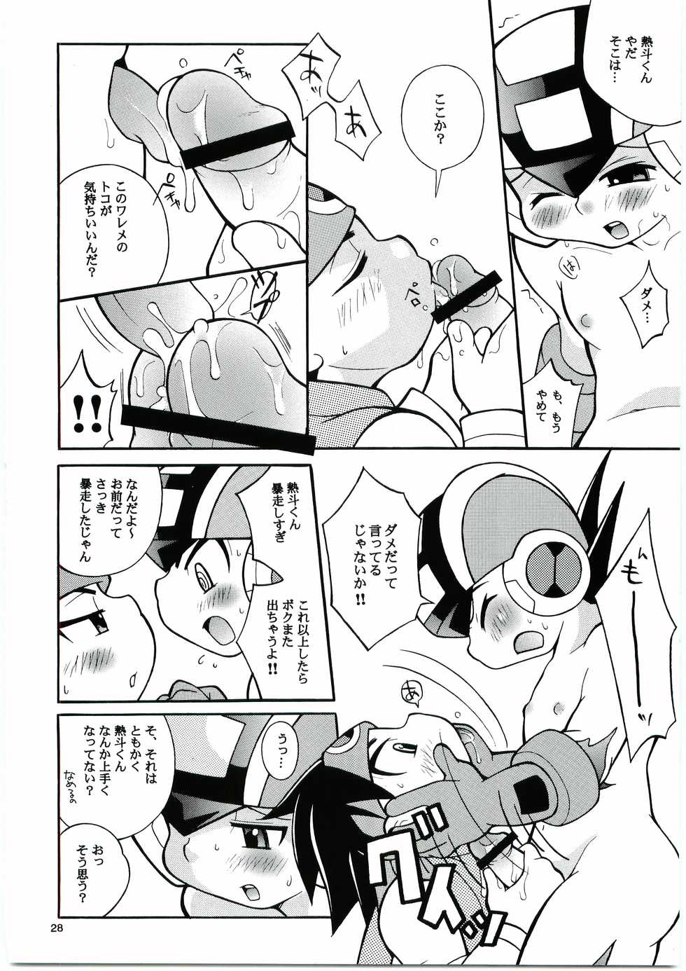 [Haraguro Tenshi (Narukami)] Buon Compleanno! (Rockman.EXE) - Page 27
