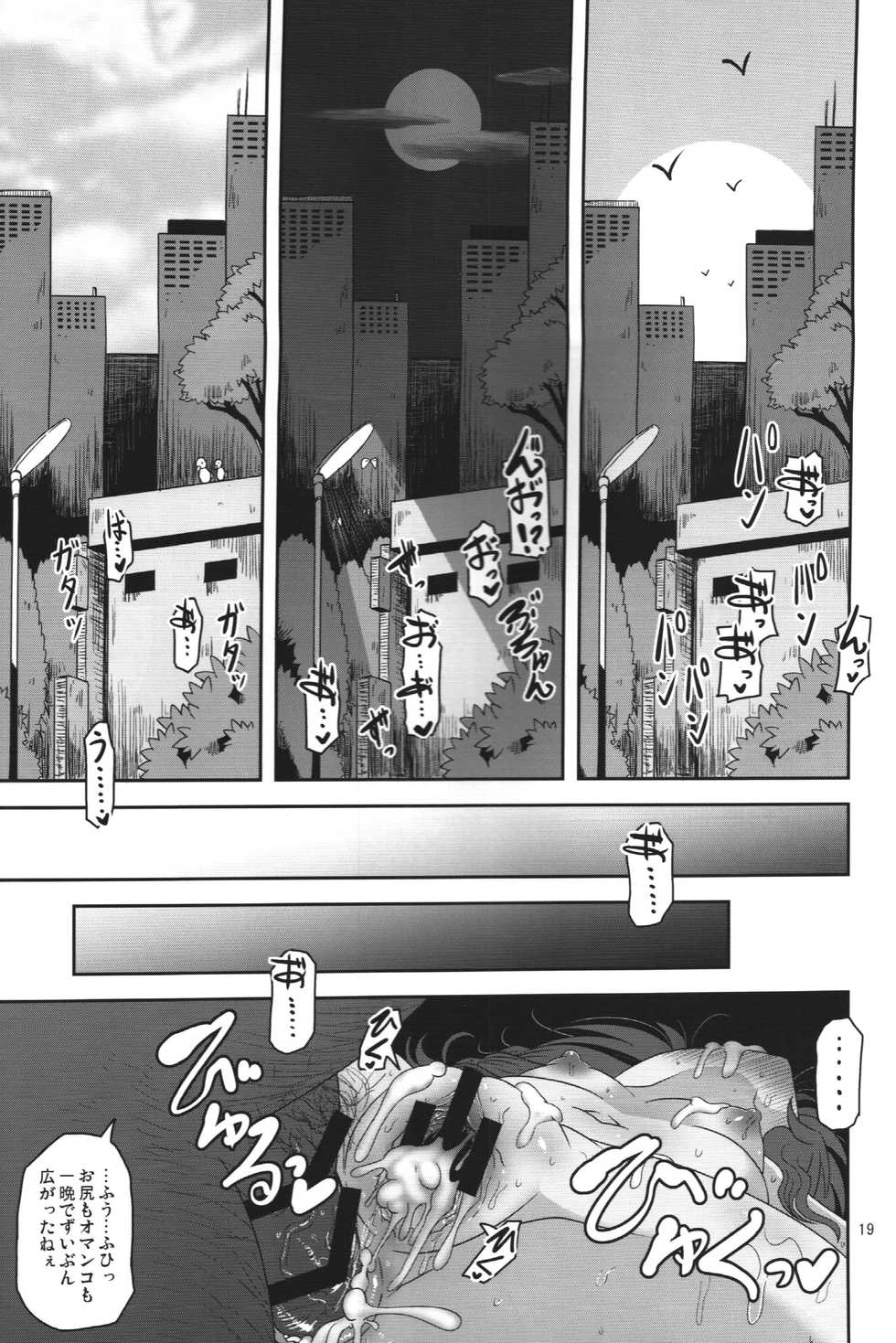 (C95) [HellDevice (nalvas)] Bokura no Machi no Furou Shoujo (SSSS.GRIDMAN) - Page 18
