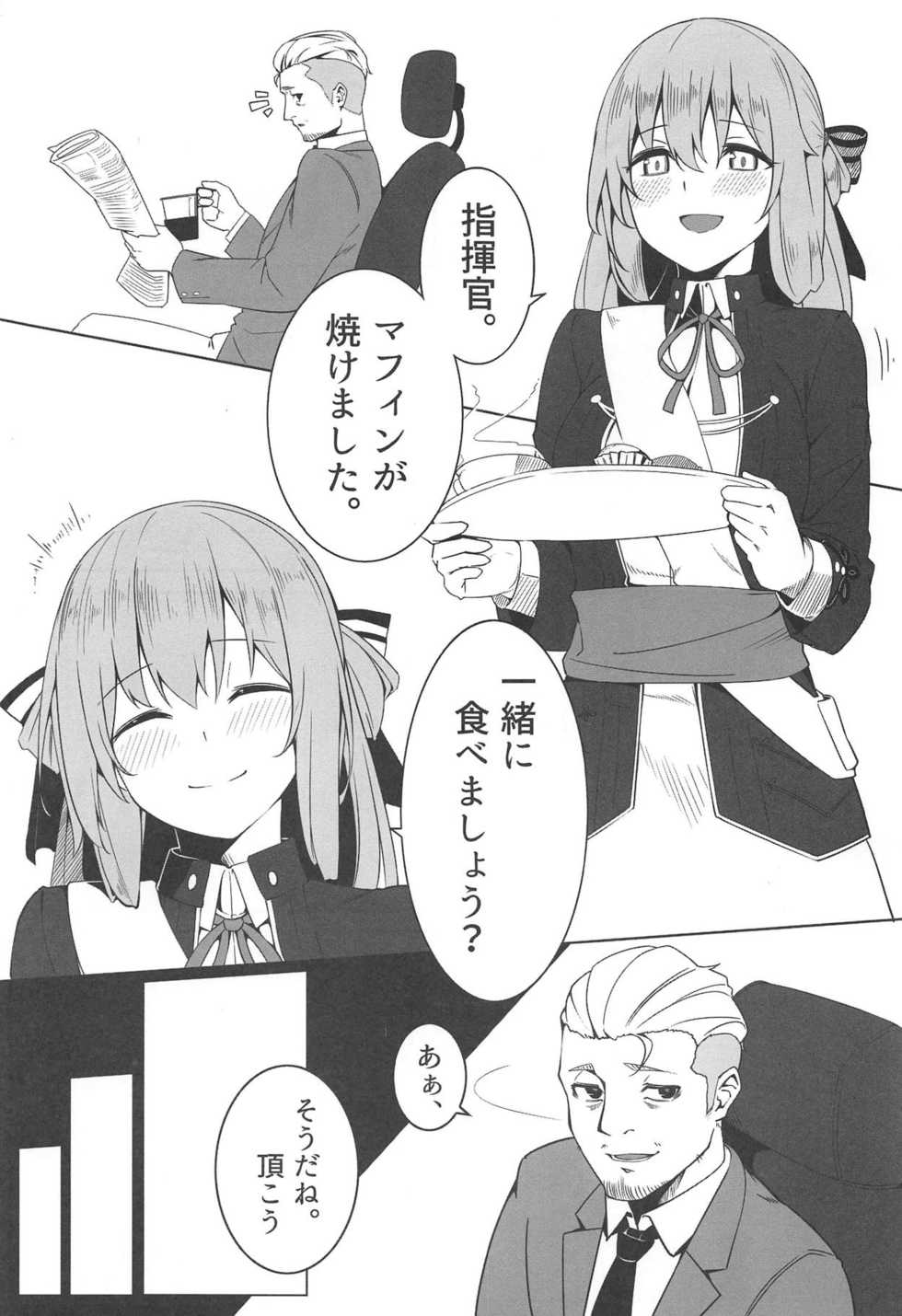 (C95) [^° (Awohuzi)] Suimin Busoku ni Haruta-san (Girls' Frontline) - Page 2