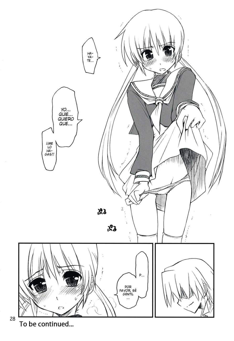 (C73) [Girigiri Nijiiro (Kamino Ryu-ya)] Nanoda! (Hayate no Gotoku!) [Spanish] - Page 27