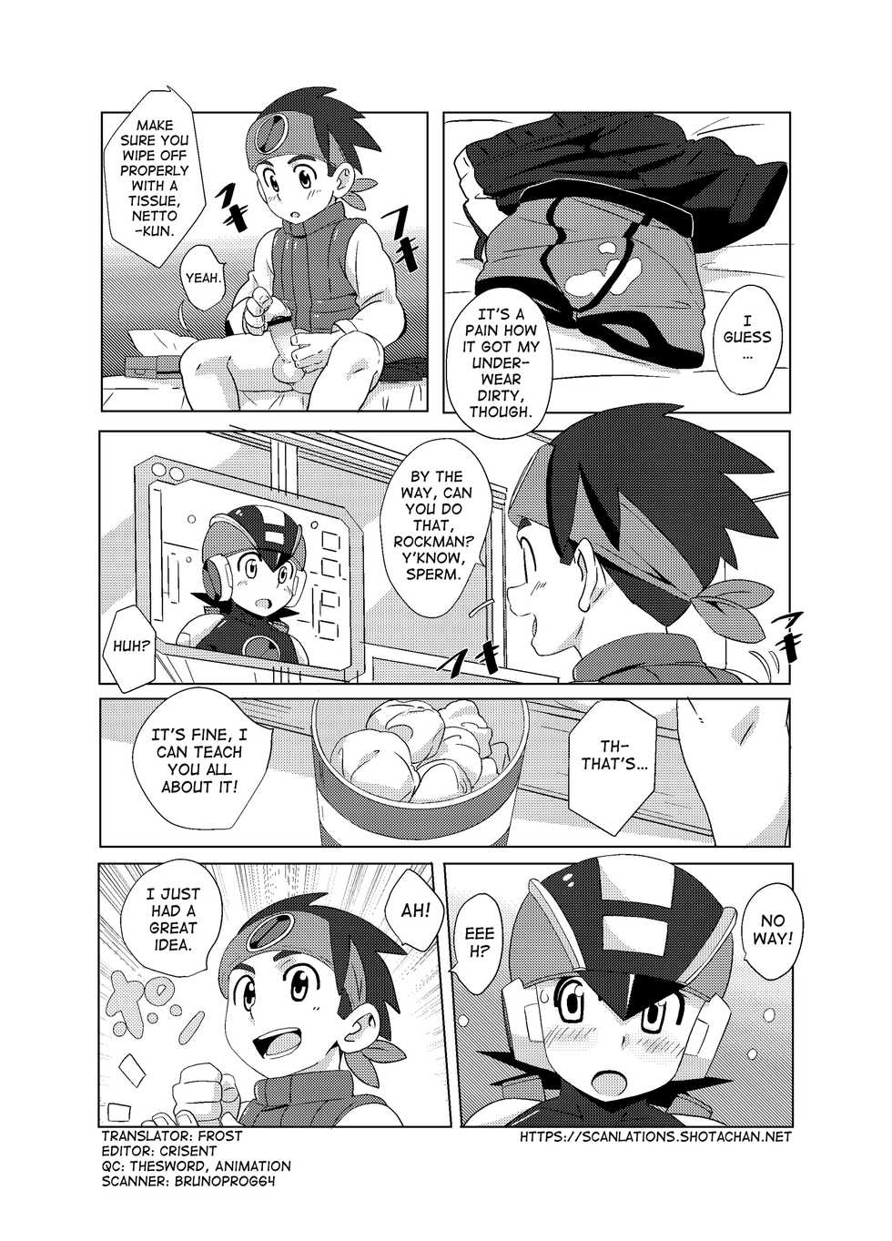 (C95) [WEST ONE (10nin)] Cross Pleasure (Rockman.EXE) [English] {Shotachan} - Page 6