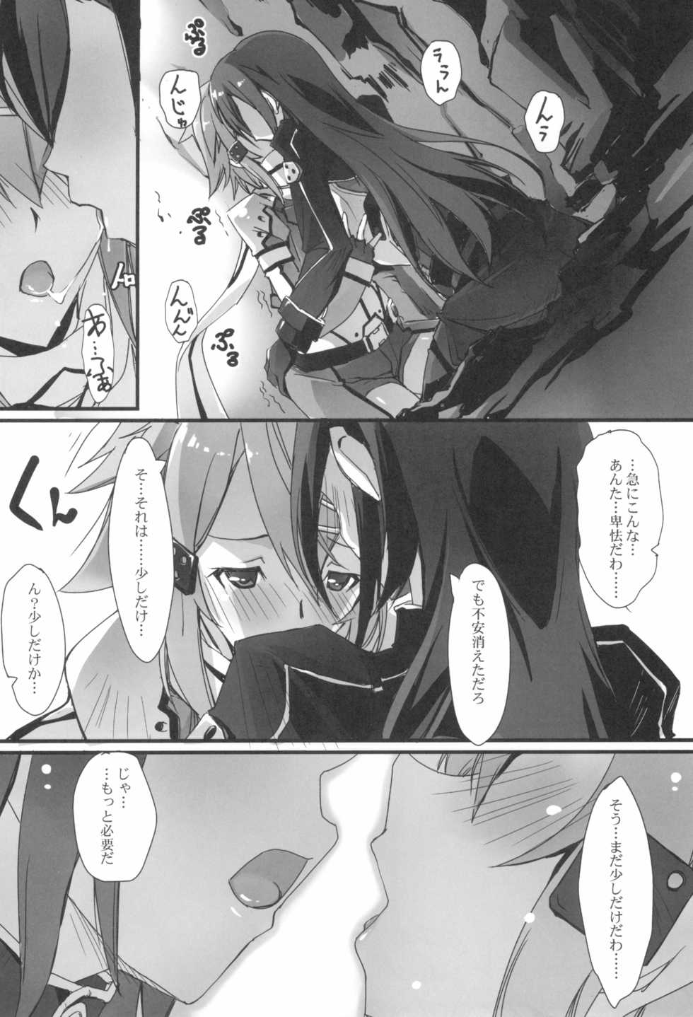 (C86) [Ryu-Seki-Do (Nagare Hyo-go)] GG ON Bullet (Sword Art Online) - Page 8