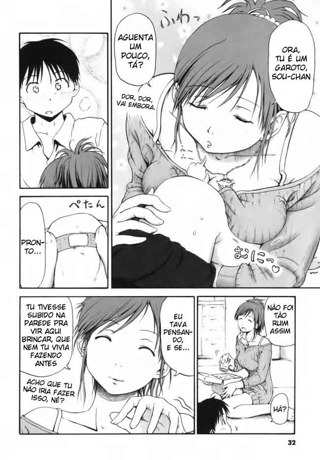 [Hagure Tanishi] Itsumo Kimi o Kanjiteru - All day & all night, I feel you. [Portuguese-BR] [Tojara Dark] [Decensored] - Page 33