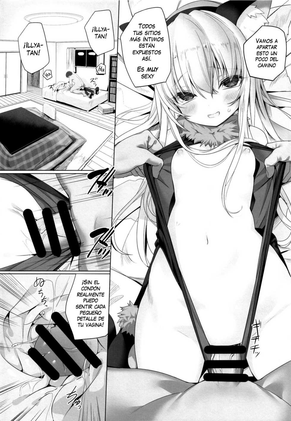 [Illumination. (Ogadenmon)] Ie ni Kaereba Illya ga Iru ya | Cuando voy a casa, Illya está ahí. (Fate/Grand Order) [Spanish] [NekoCreme] [Digital] - Page 14