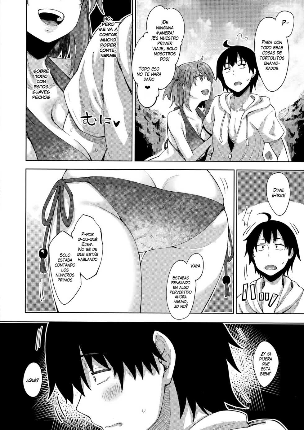(C92) [Petapan (Akino Sora)] LOVE STORY #05 (Yahari Ore no Seishun Love Come wa Machigatteiru) [Spanish] [NekoCreme] - Page 7