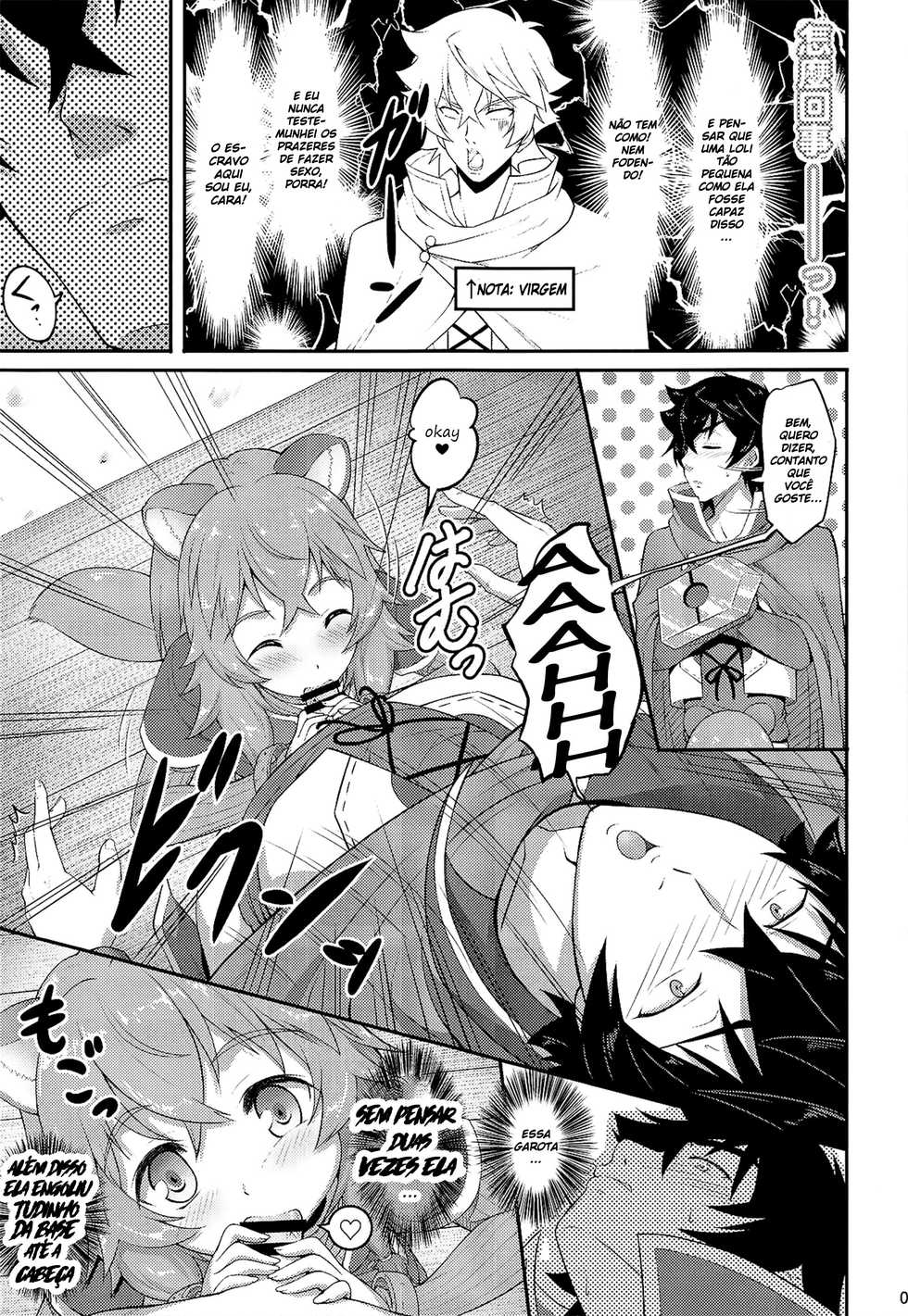 [A-Lucky Murashige no Ran (A-Lucky Murashige)] SLAVE'S GIRL OF LEVEL 1 (Tate no Yuusha no Nariagari) [Portuguese-BR] (DiegoVPR) - Page 6