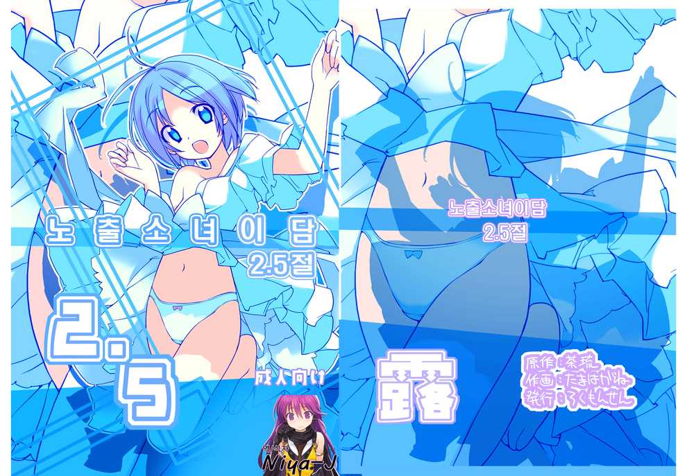 [Rokumonsen (Tamahagane)] Roshutsu Shoujo Itan 2.5 hen | 노출소녀이담 2.5편 - Page 2