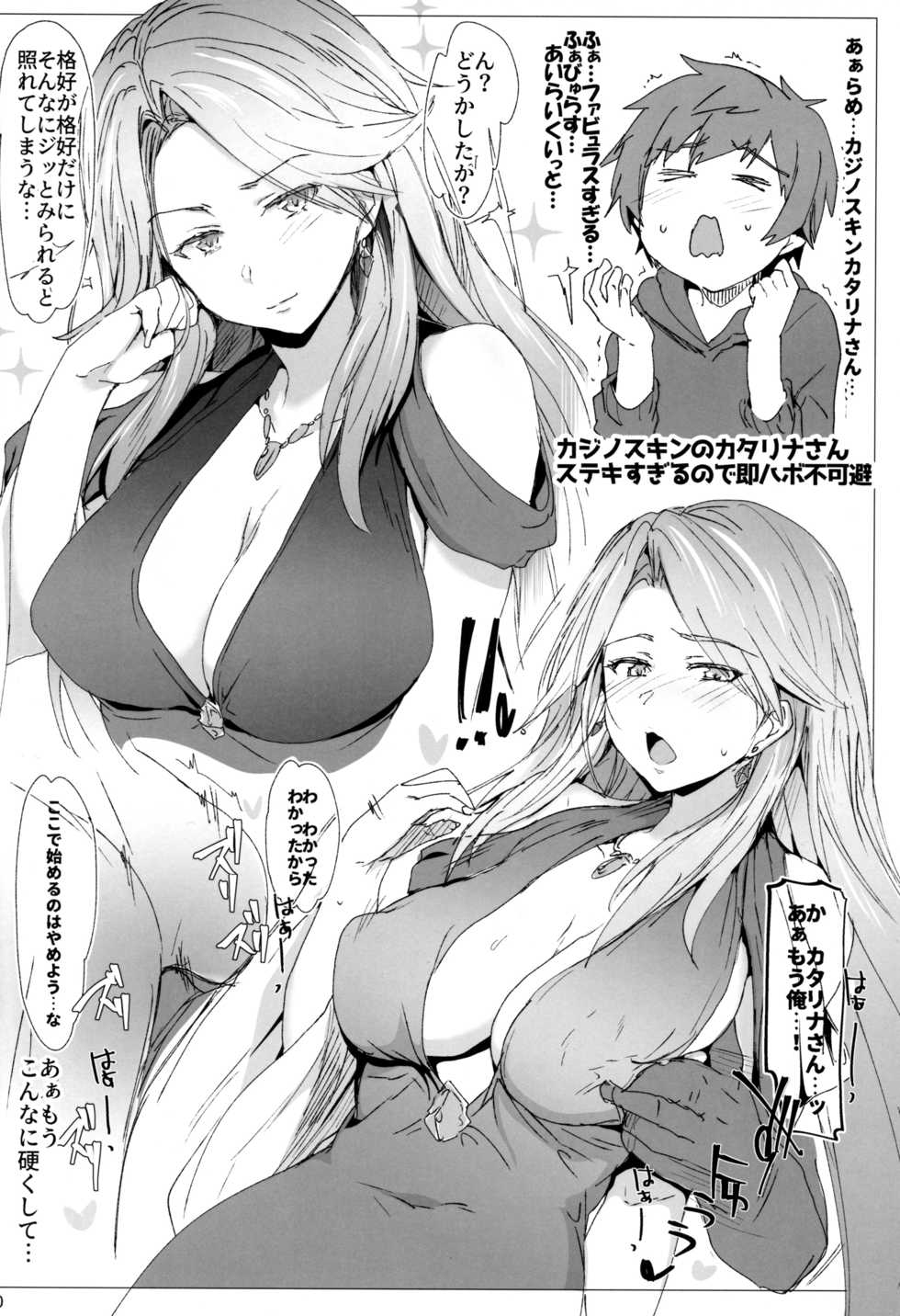 (COMIC1☆15) [RIBI Dou (Higata)] Sora no Sakaribi ZB (Granblue Fantasy) - Page 19