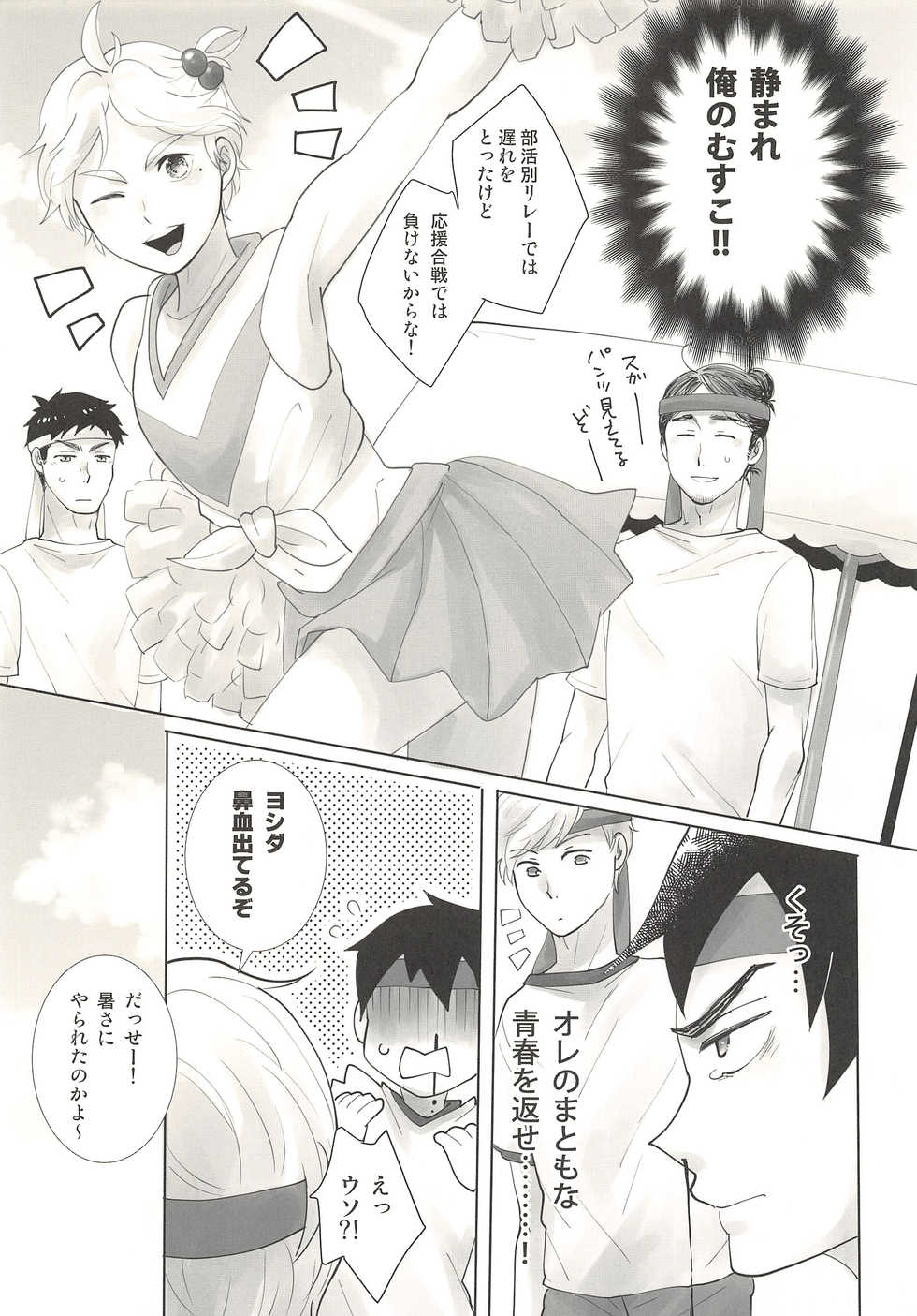 (C90) [Optimism small country (Haruto)] Soccer-Bu no Yoshida-kun (Haikyuu!!) - Page 14