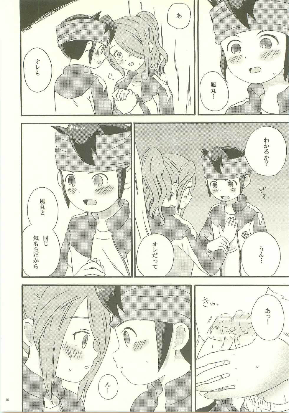 (Seishun Cup 3) [m-style (M)] Yohodo no Junjou (Inazuma Eleven) - Page 17
