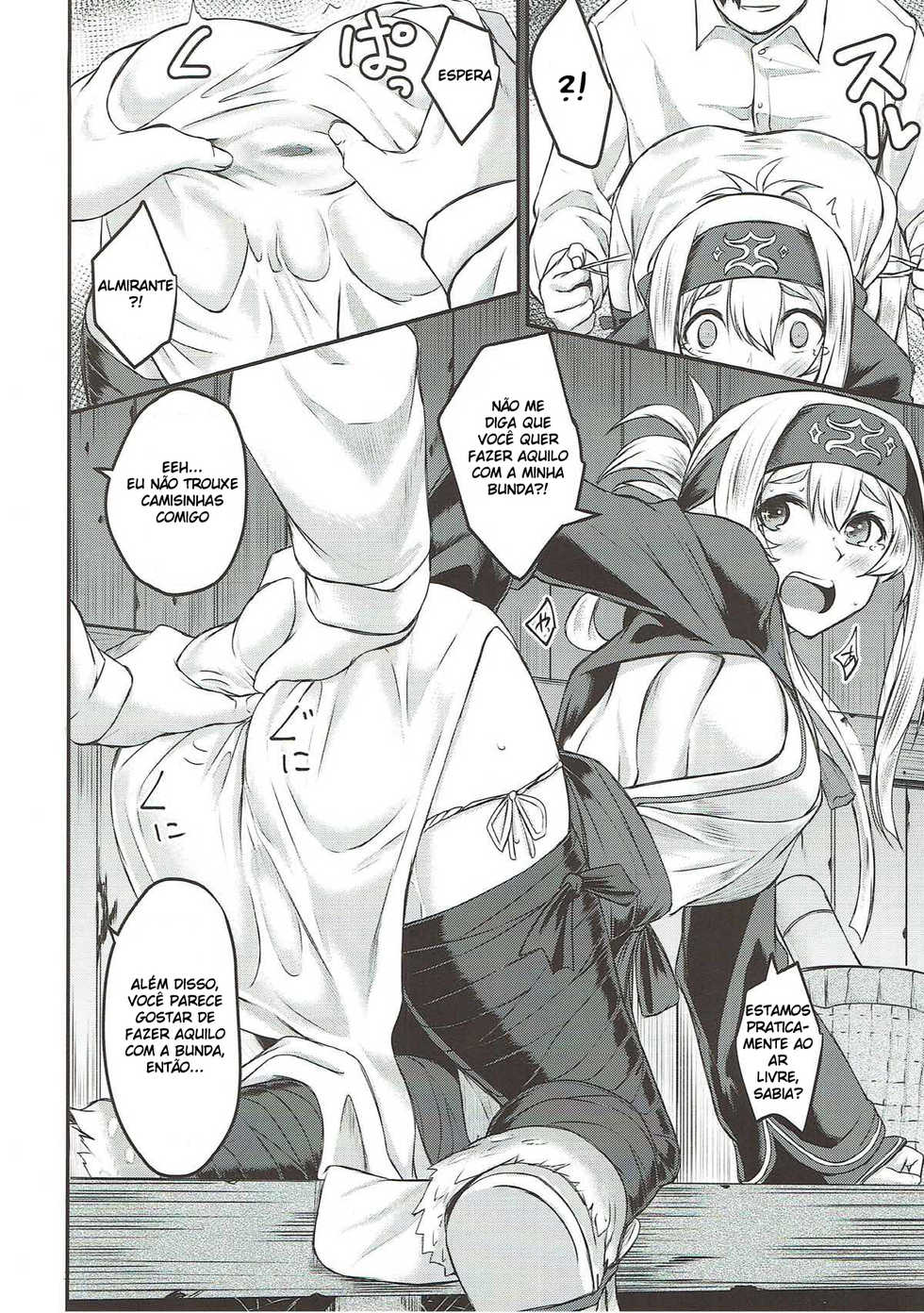 (C93) [Hx3I (Hirano Kawajuu)] Nure Tsubomi | Wet Bud (Kantai Collection -KanColle-) [Portuguese-BR] [DiegoVPR] - Page 5